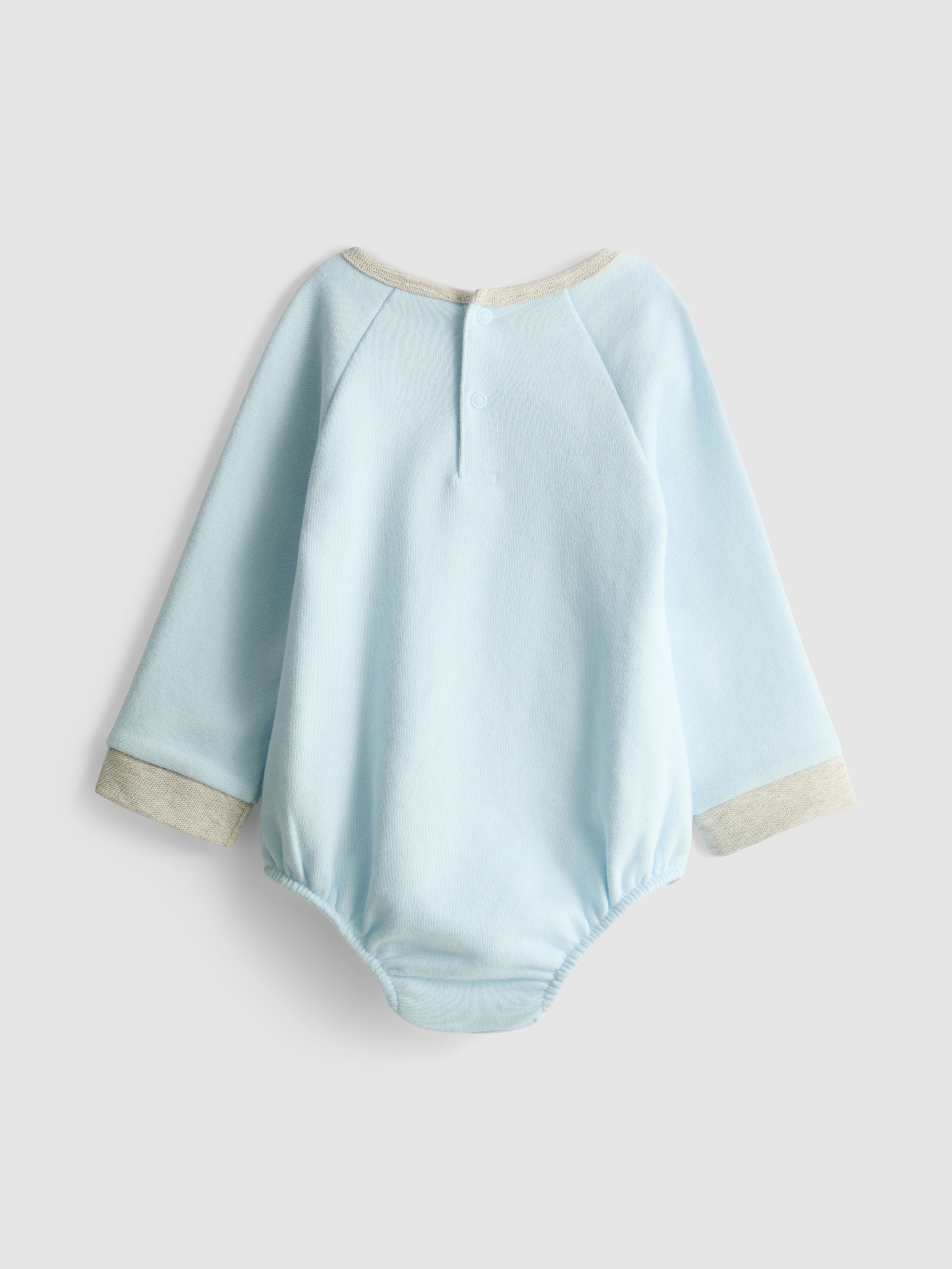 0-18mths | Paddington Bear Long Sleeve Newborn Bodysuit