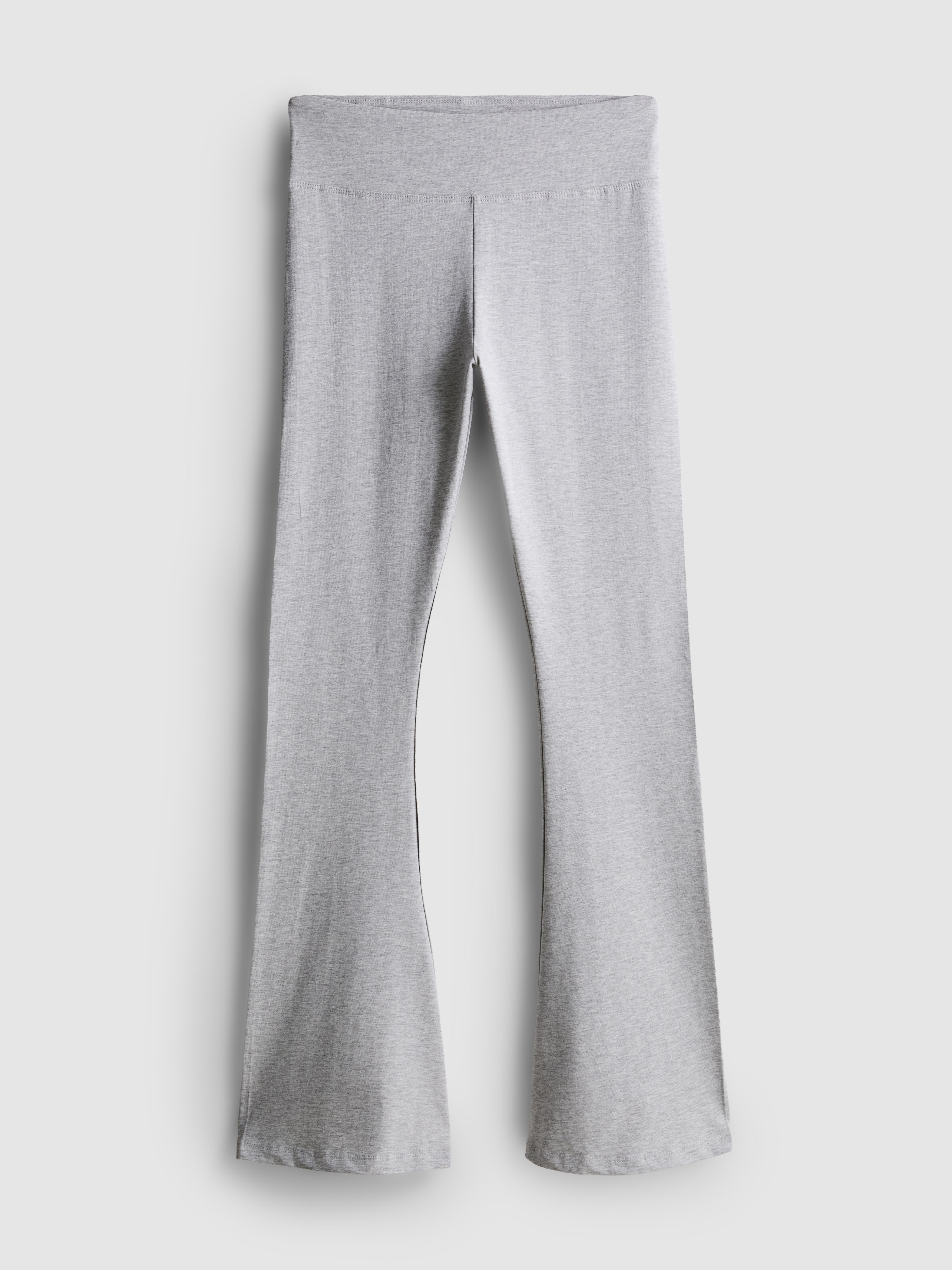 Cotton Rich Flared Leggings
