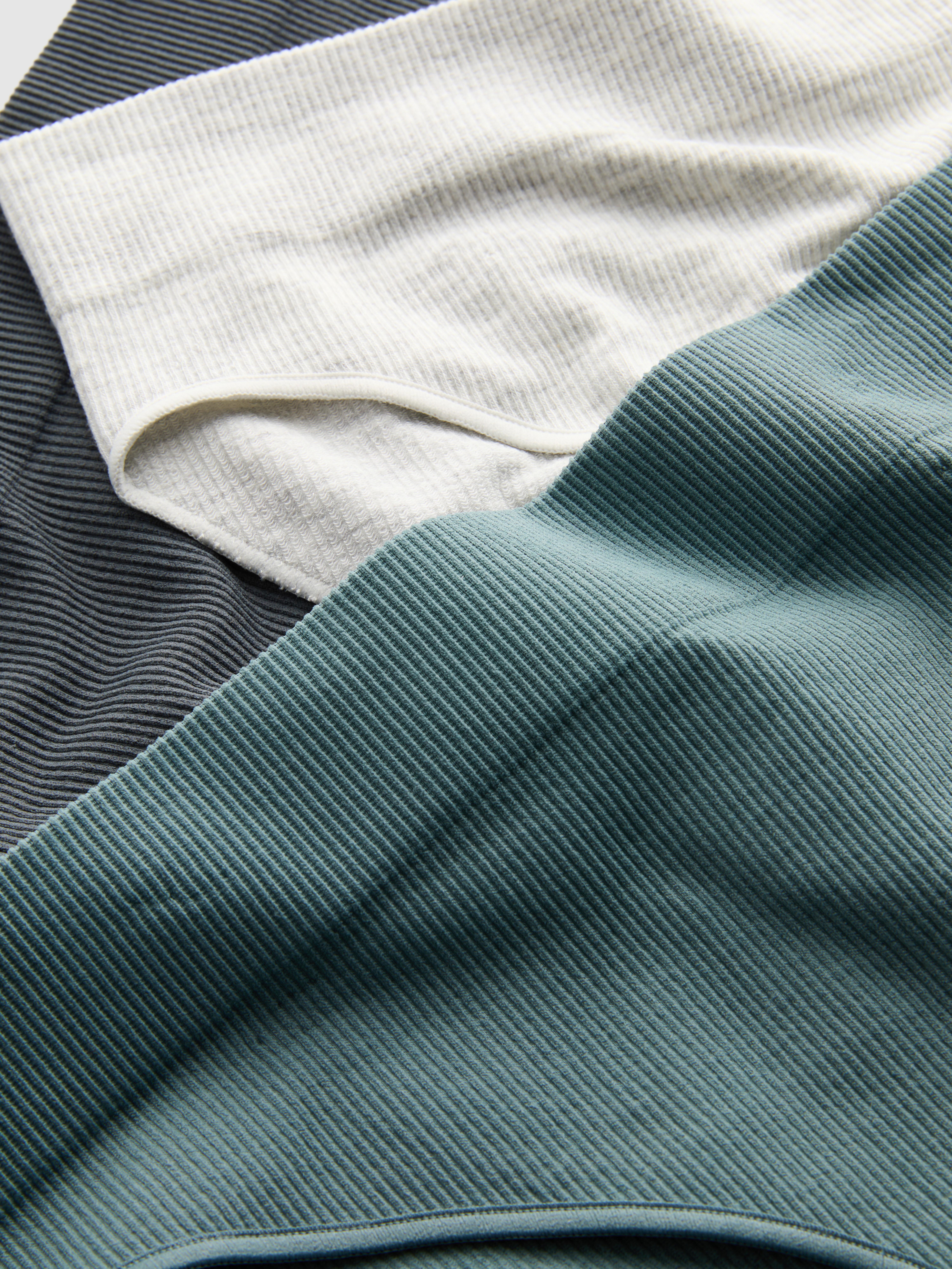 3-Pack Ribbed Mini Briefs