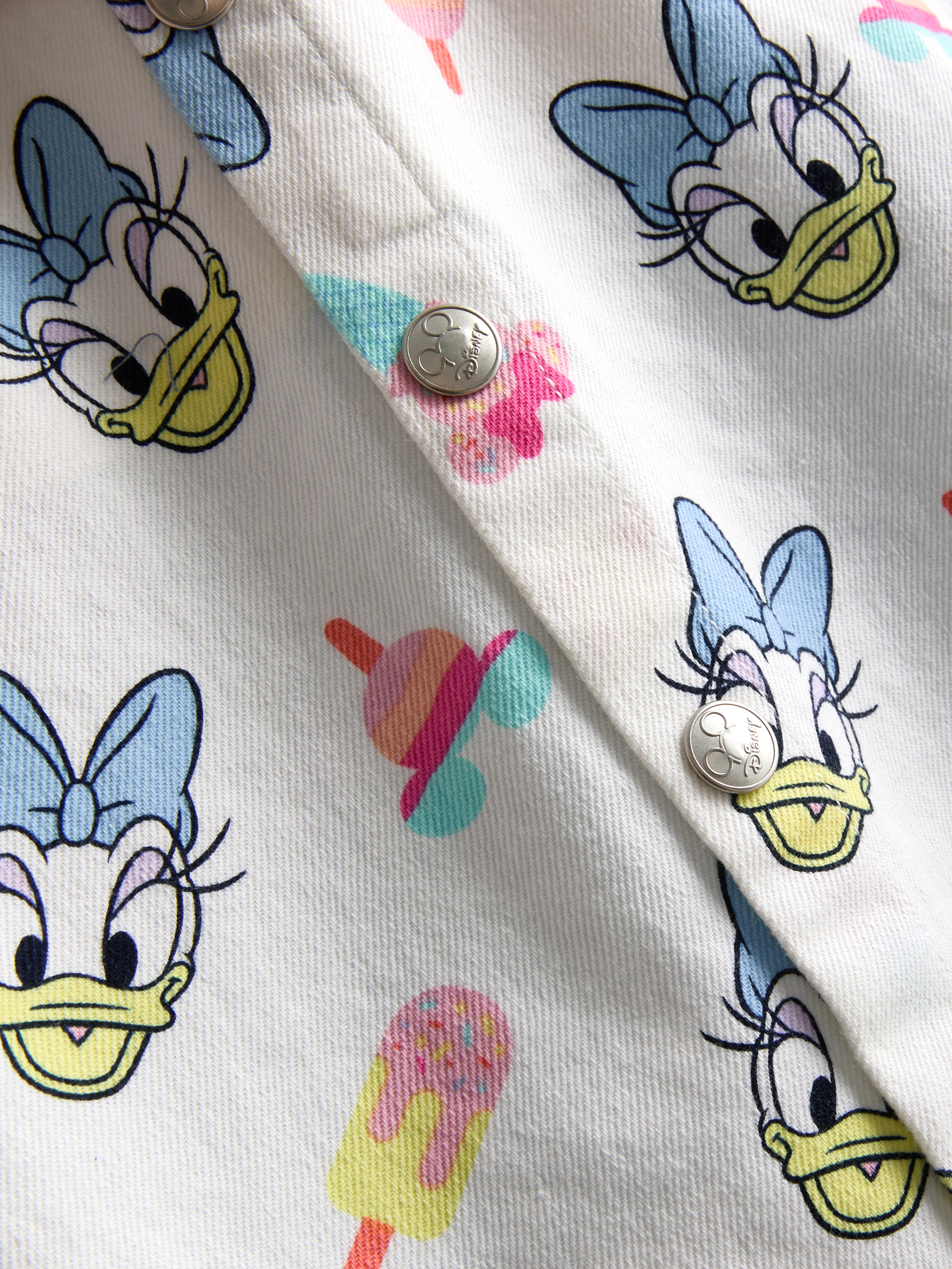 0-36 mnd | T-shirt en denim overgooier Disney's Katrien Duck