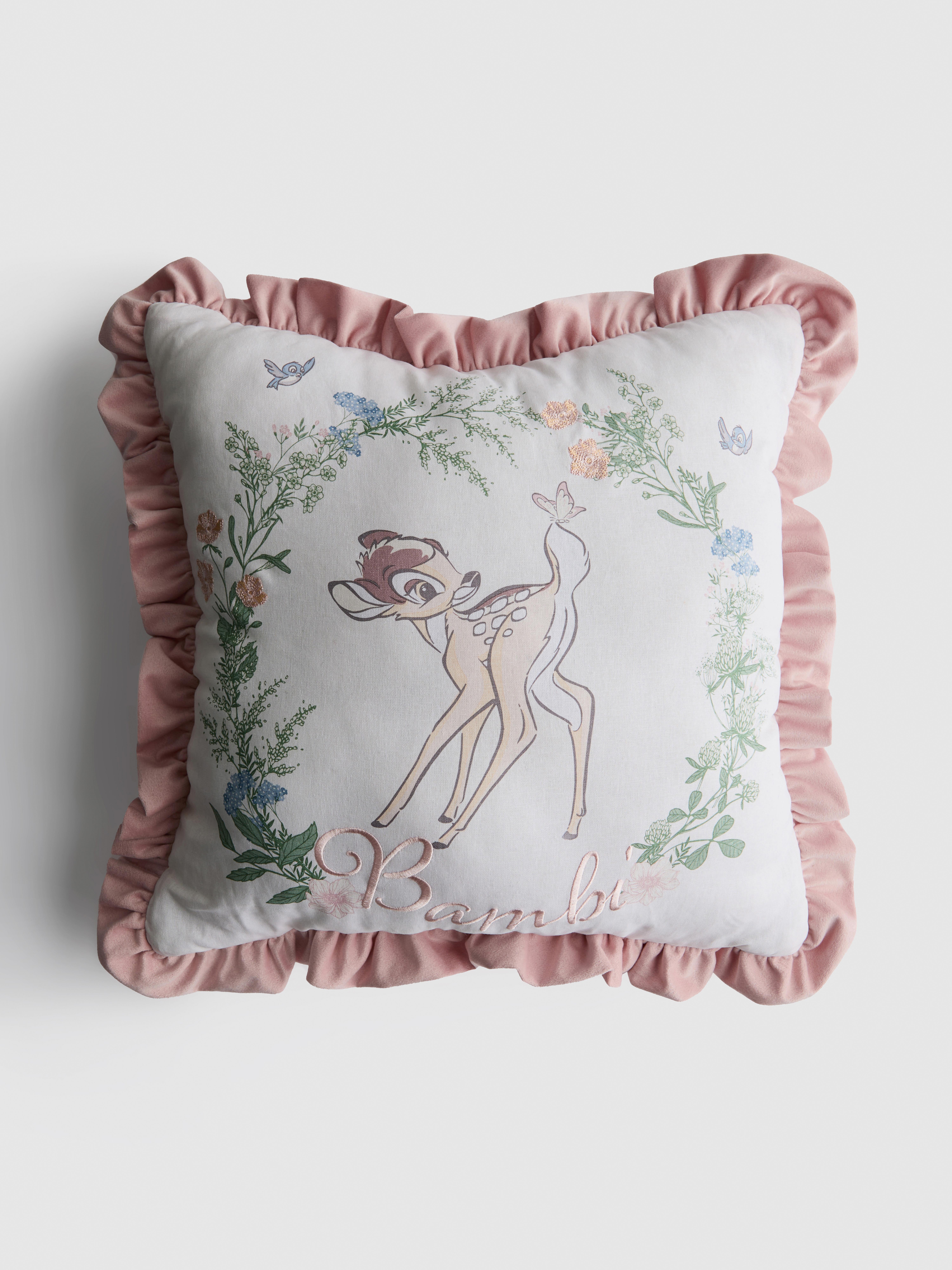 „Disney Bambi“ Kissen mit Rüschen