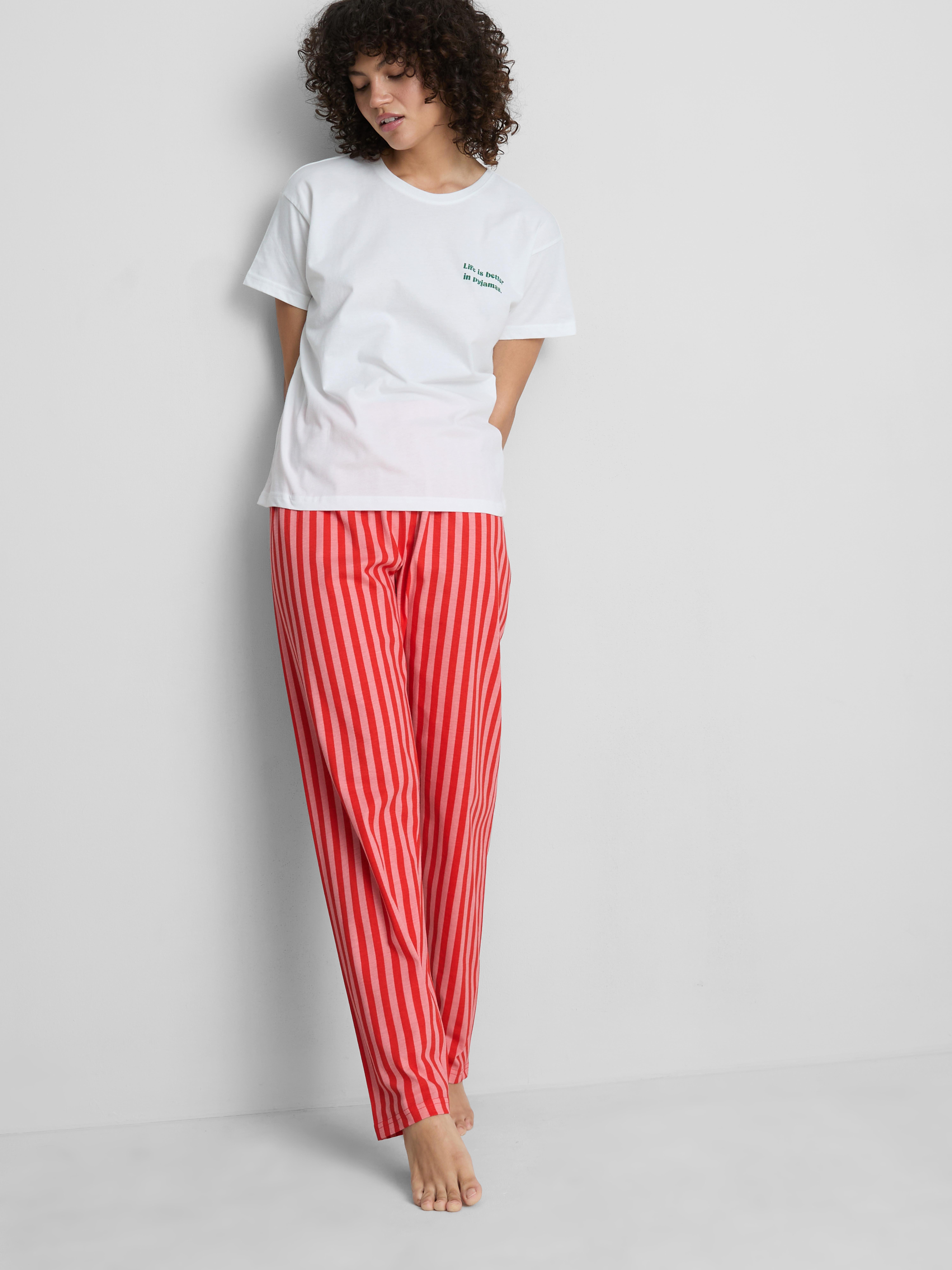 Cotton T-Shirt Pyjamas