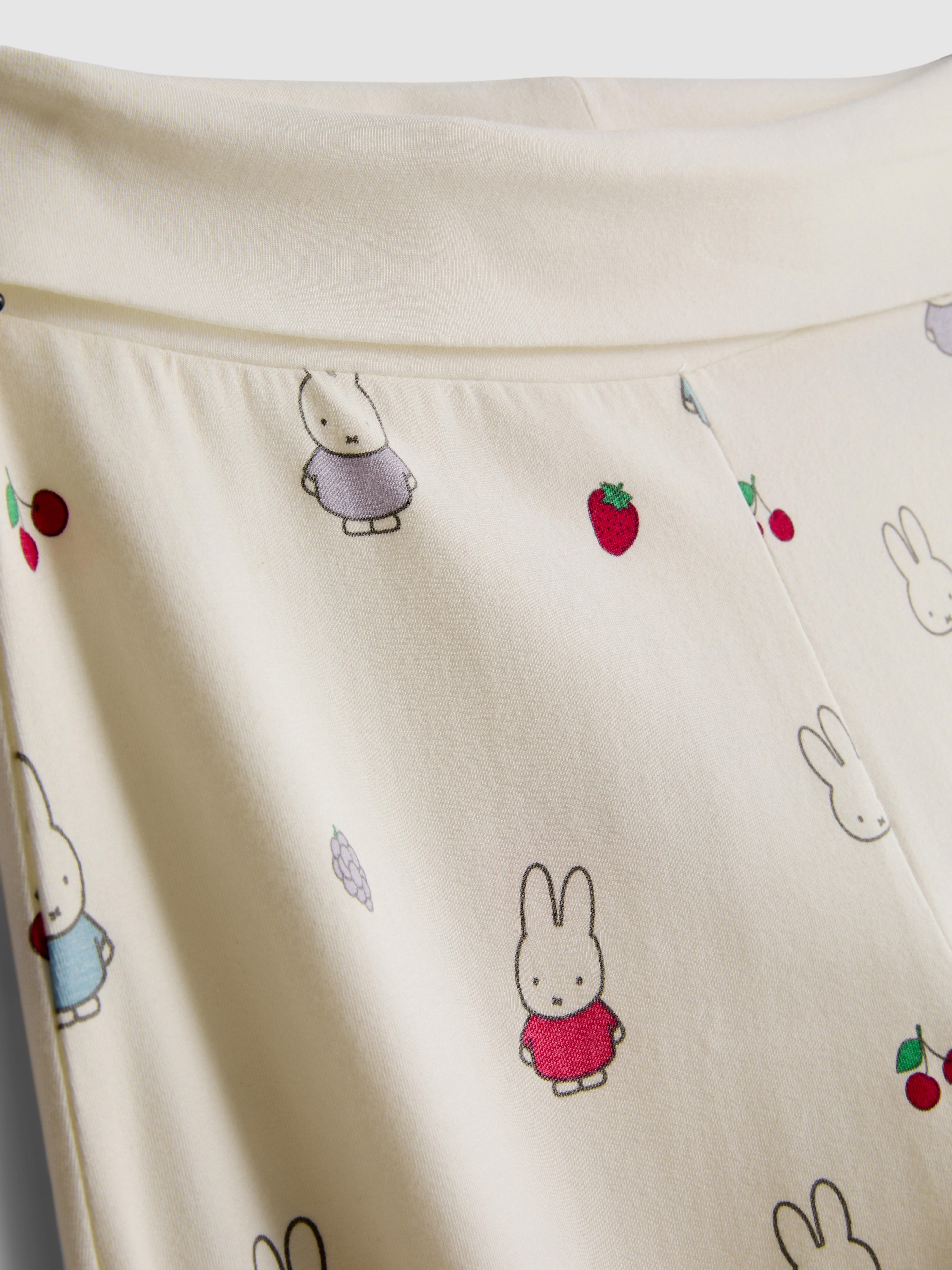 Pantaloni de pijama tip yoga bogați în bumbac Miffy