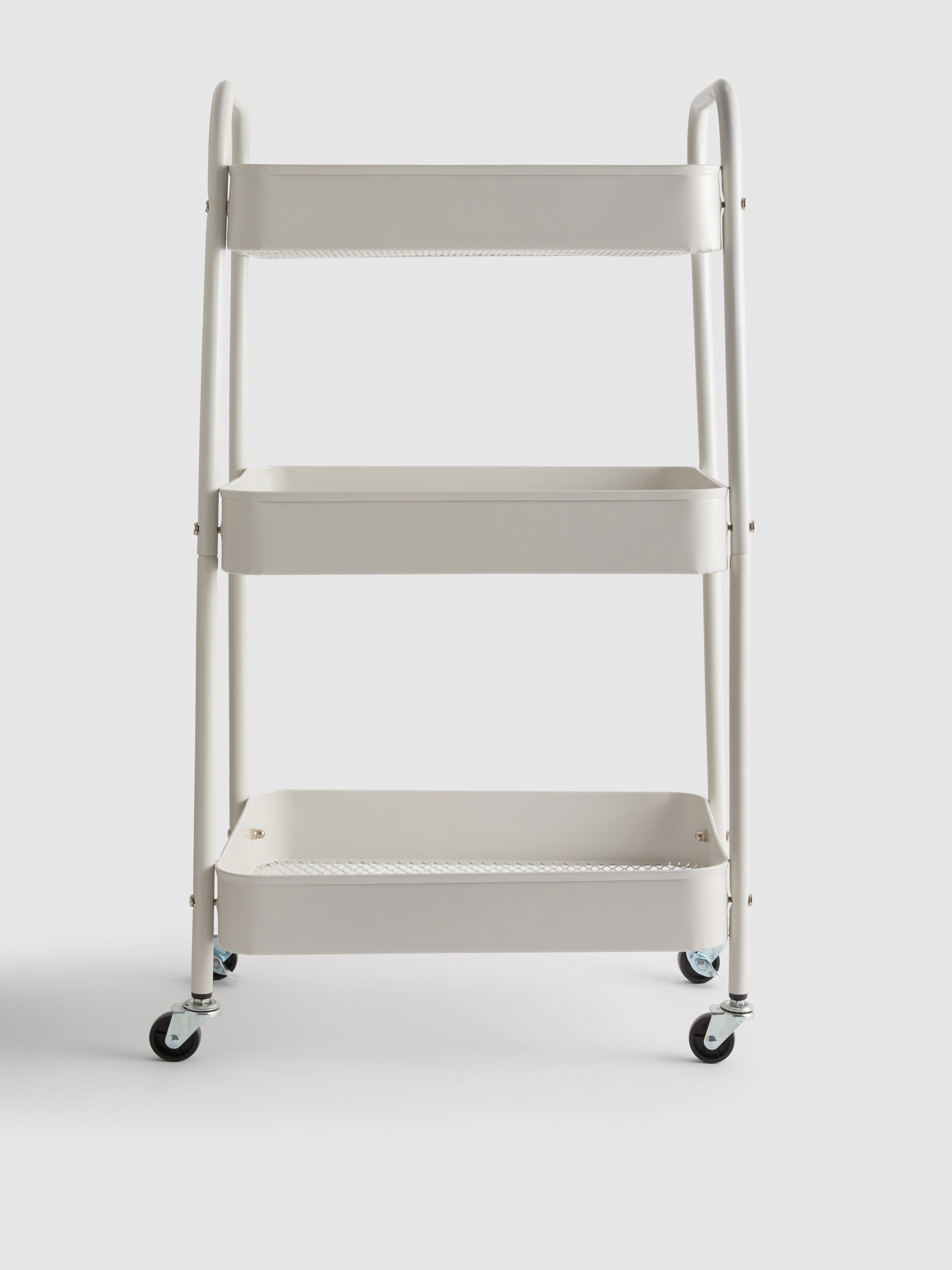 Carro de almacenamiento de metal