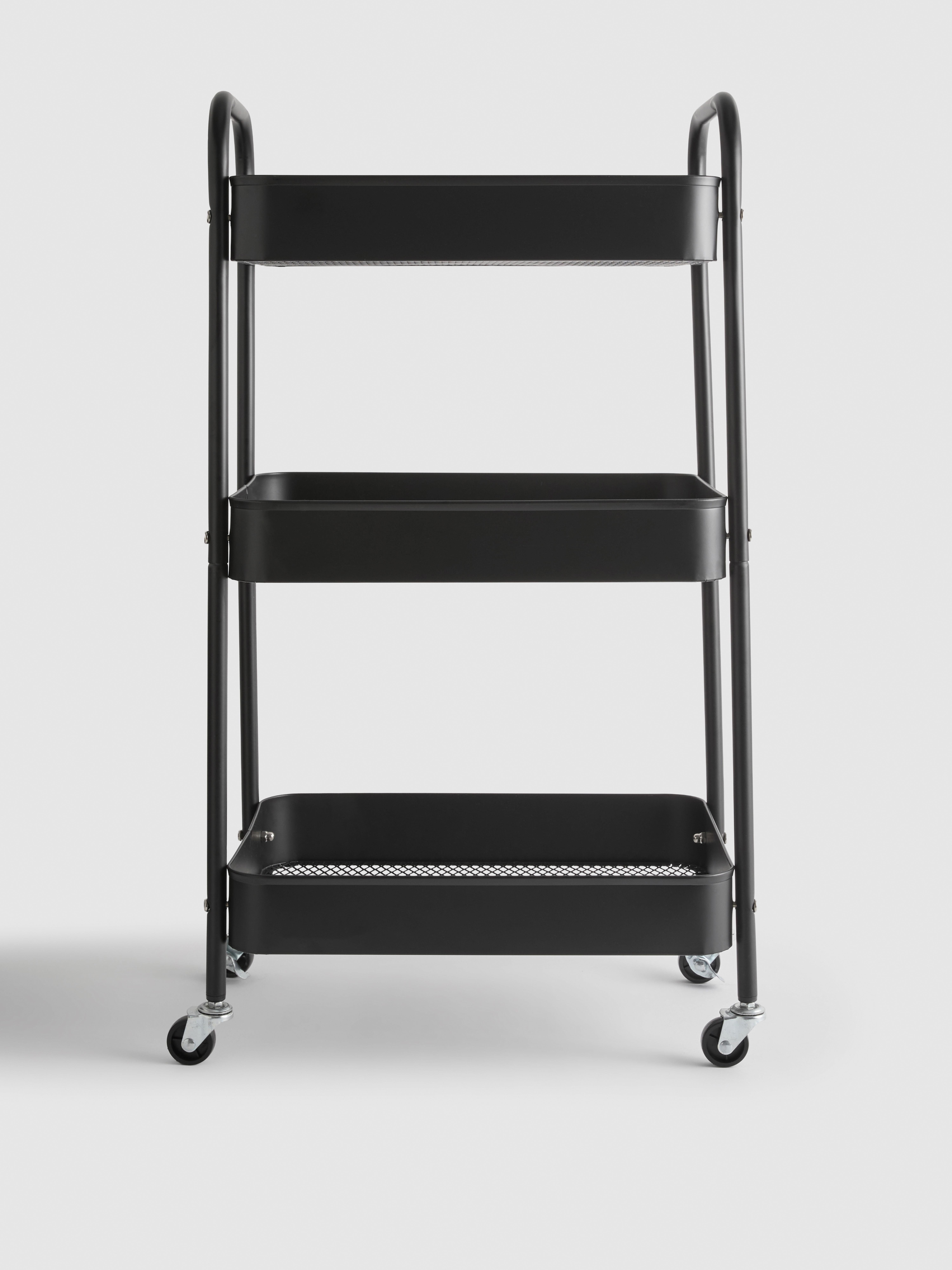 Carro de almacenamiento de metal