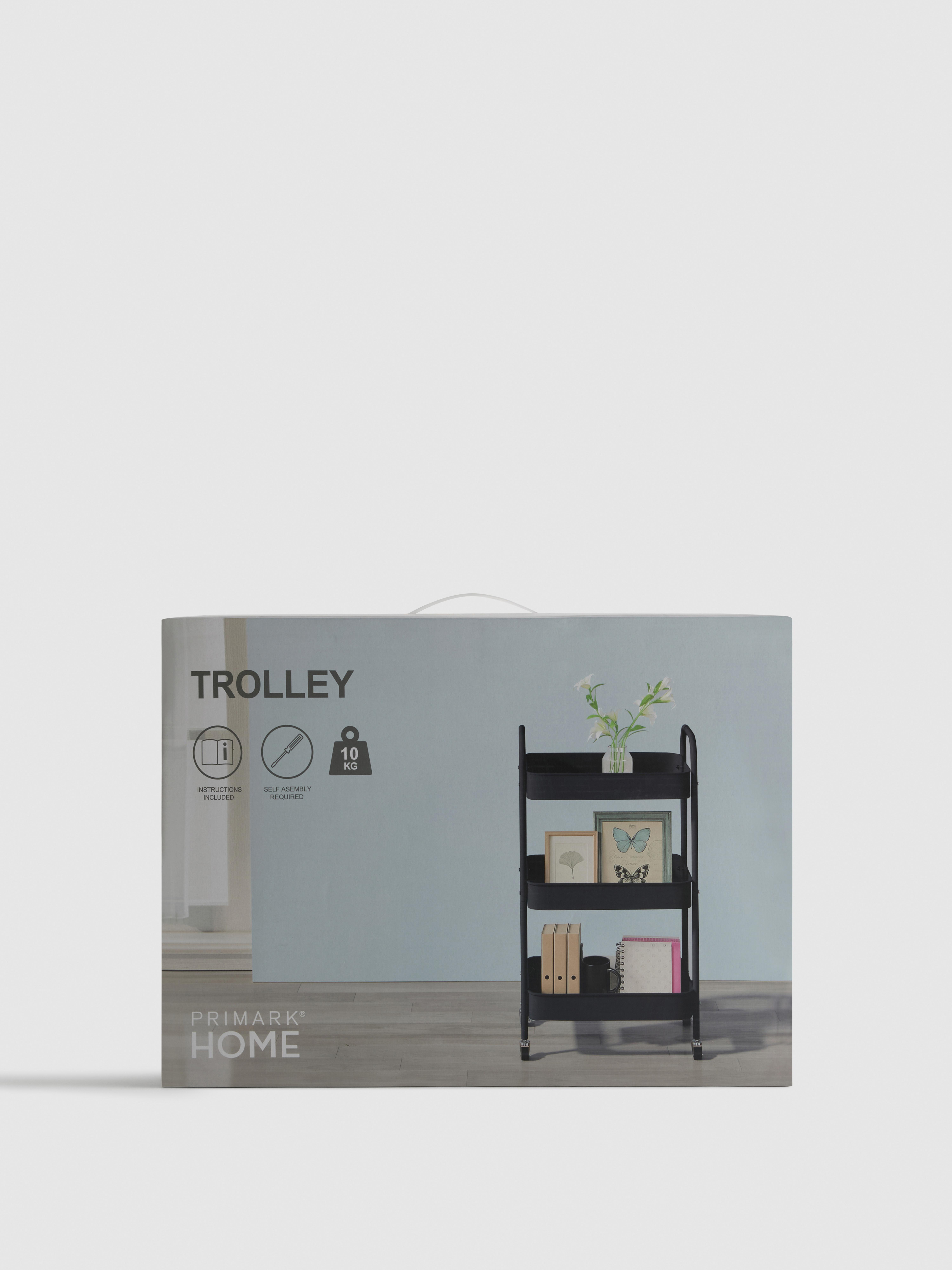 Metal Storage Trolley