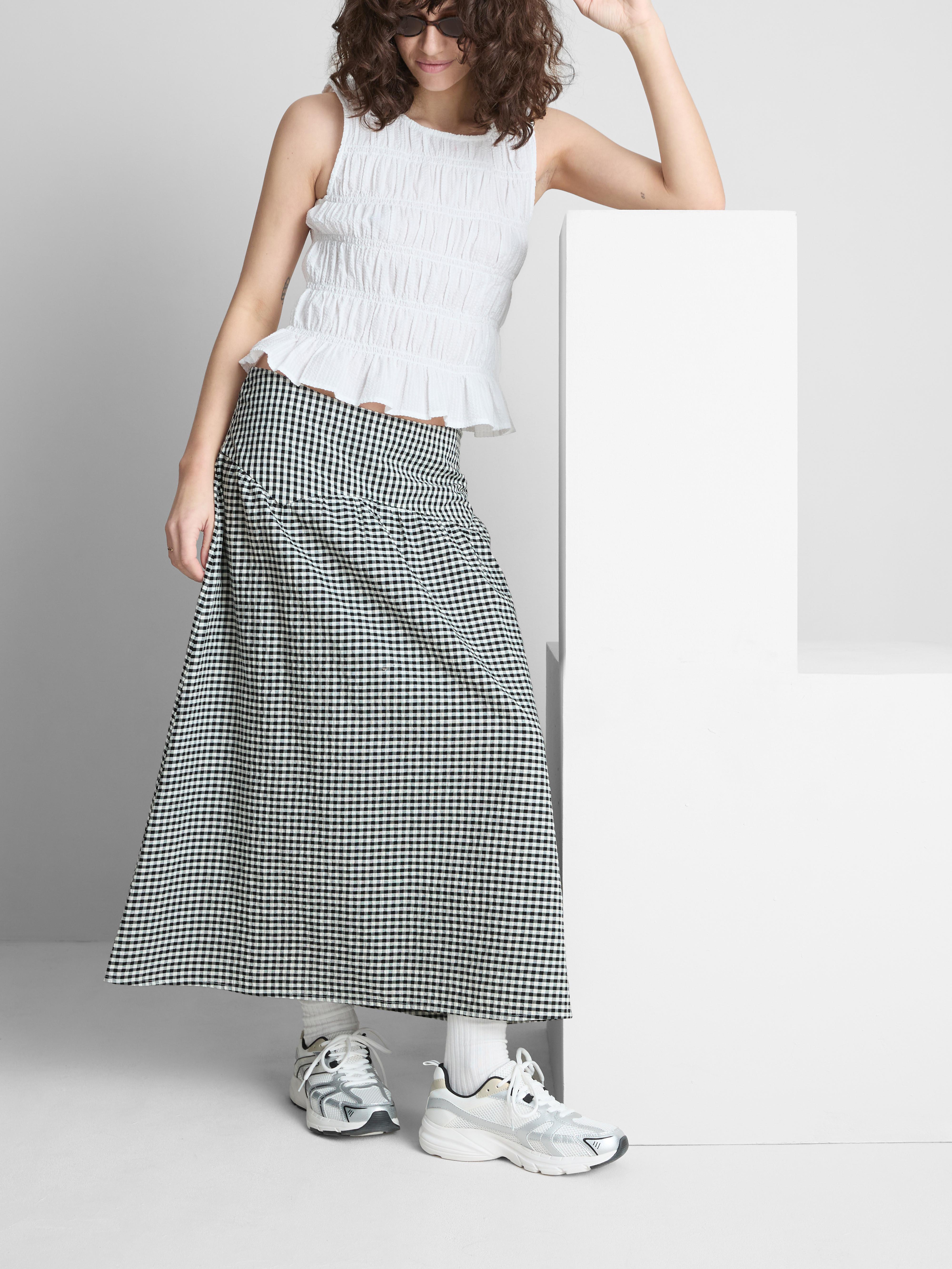 The Primark Scene | Cotton Gingham Maxi Skirt