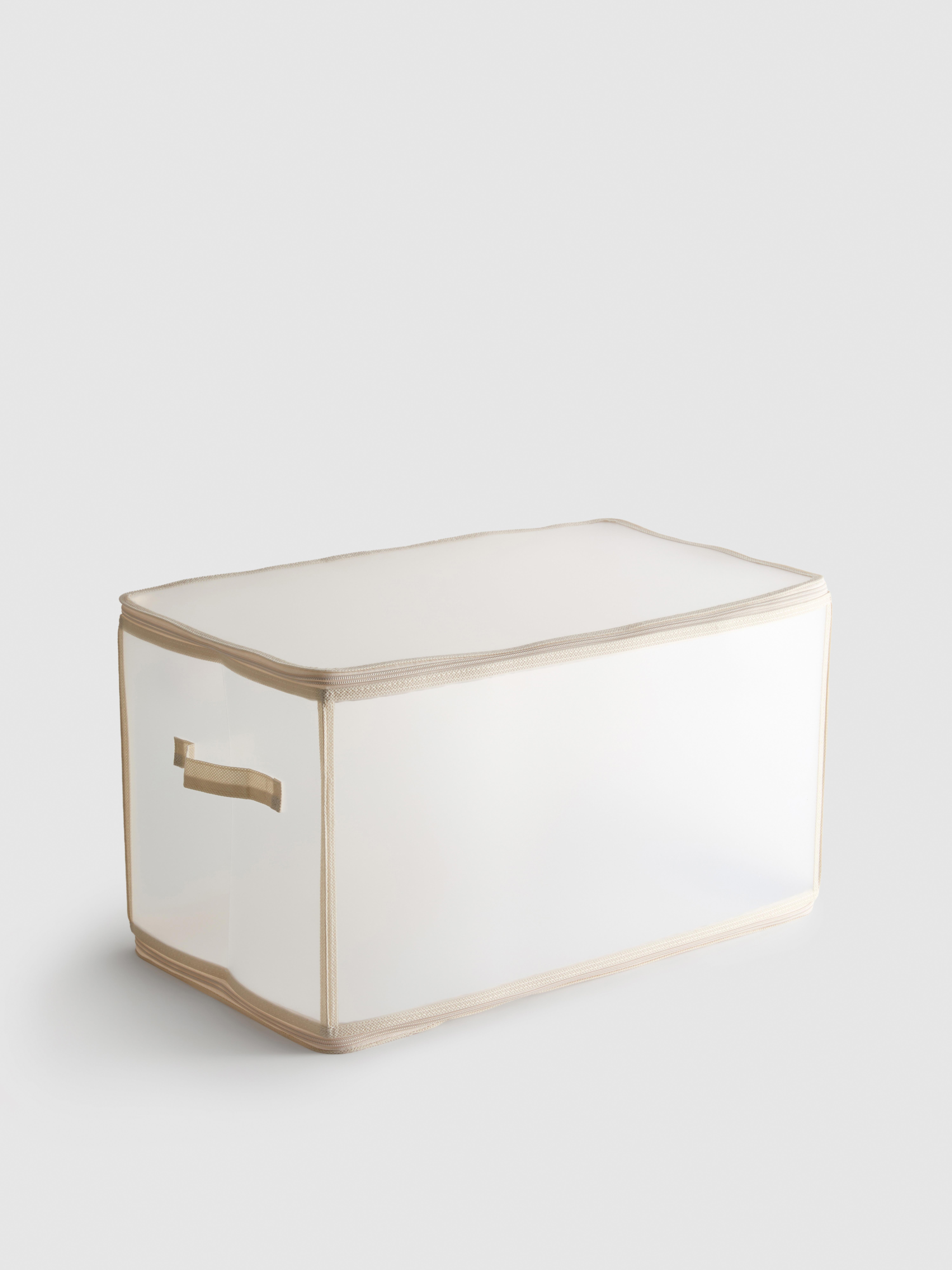 Cubo portaoggetti con zip