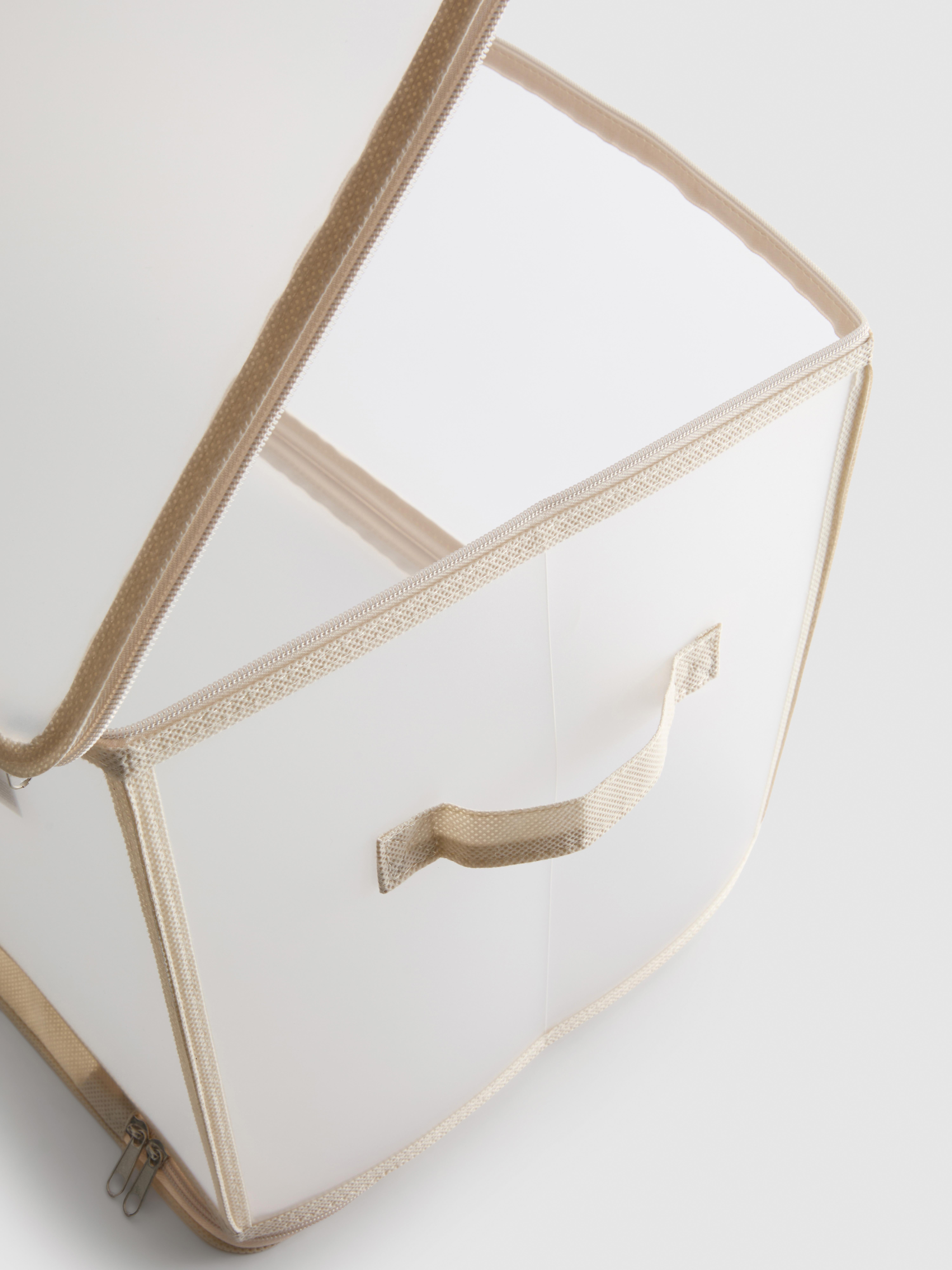 Cubo portaoggetti con zip