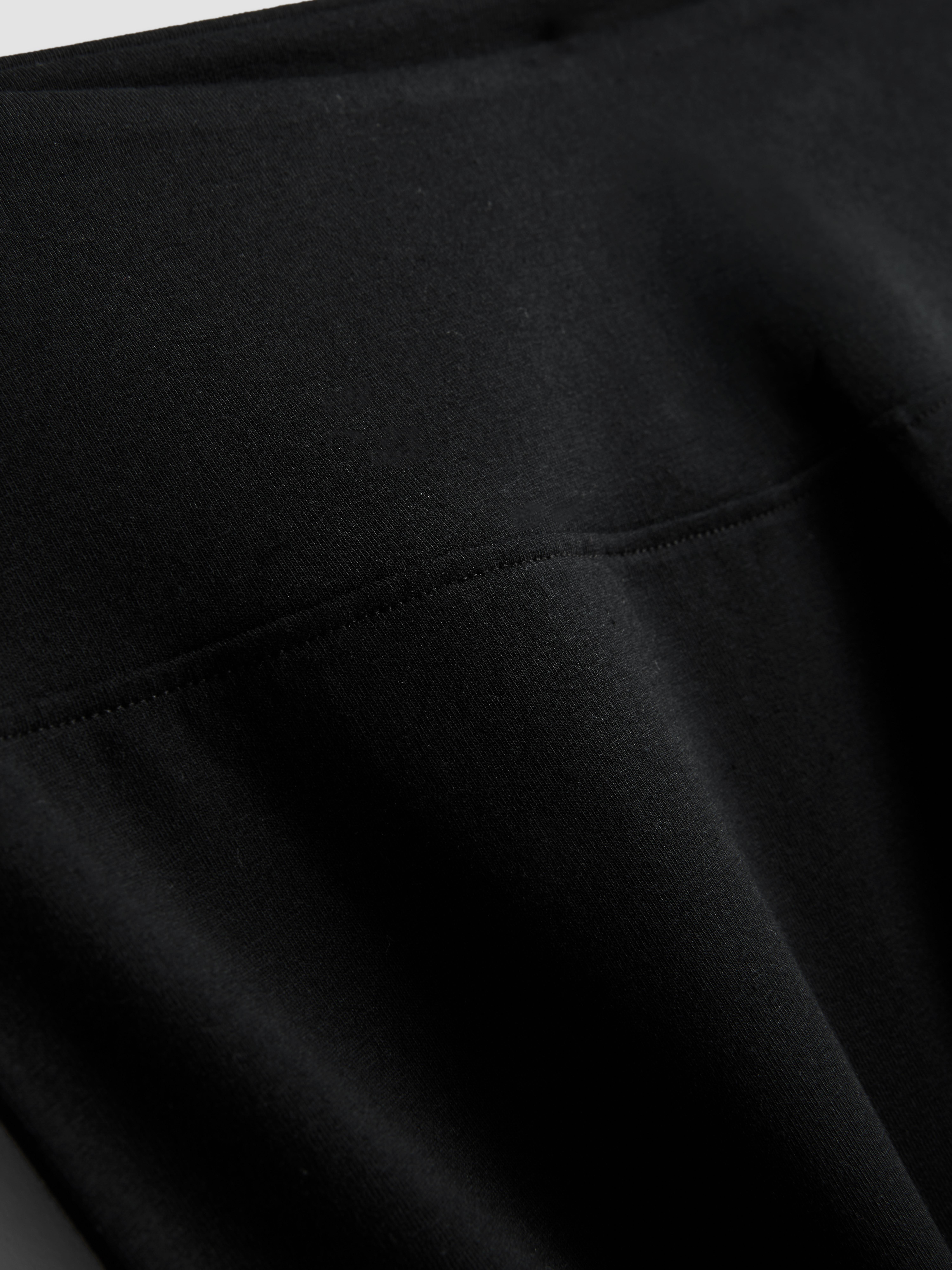 Cotton-Rich High-Waist Capri Leggings