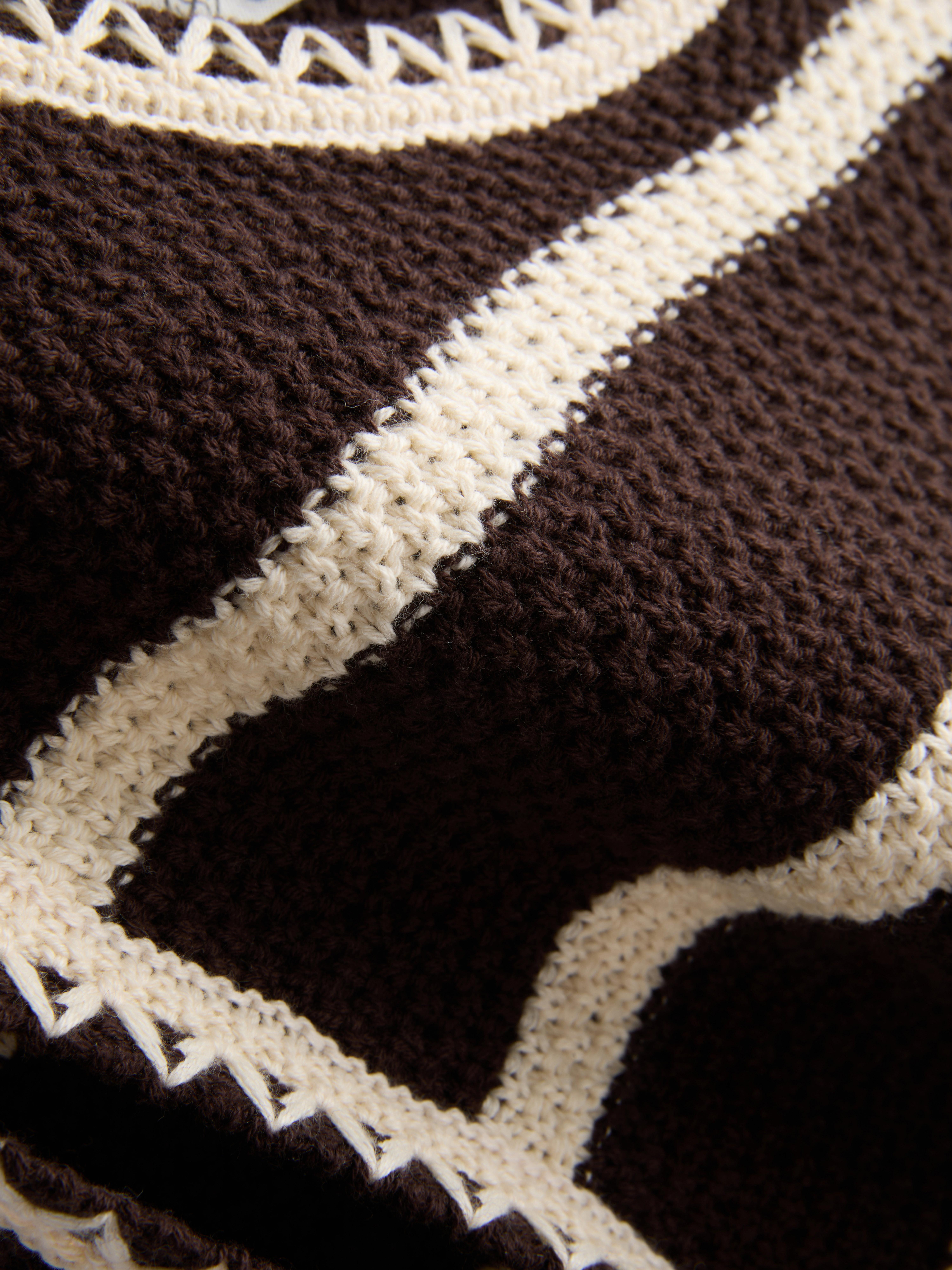 Débardeur en maille de coton à rayures