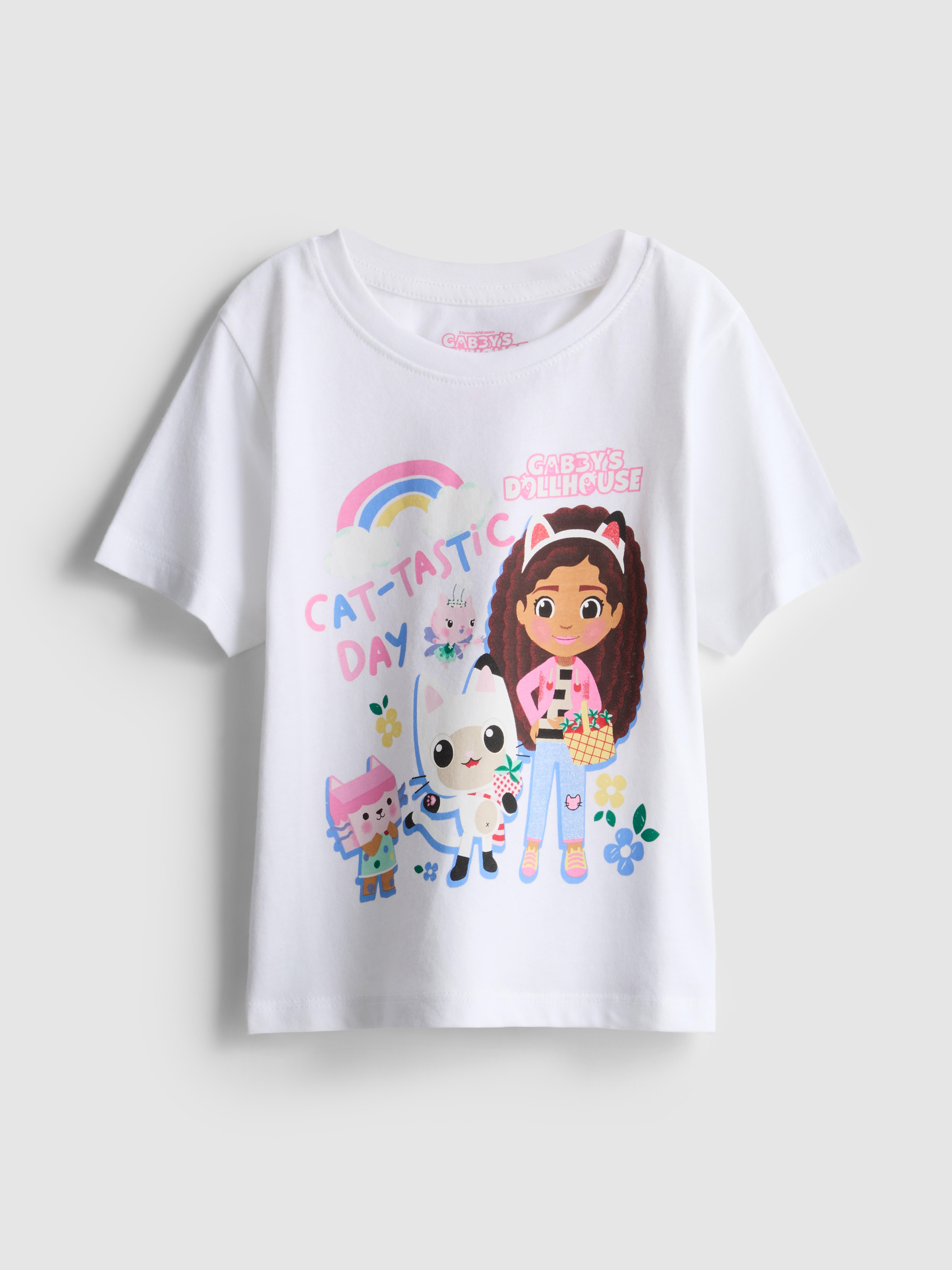1,5-8 años | Camiseta de La casa de muñecas de Gabby