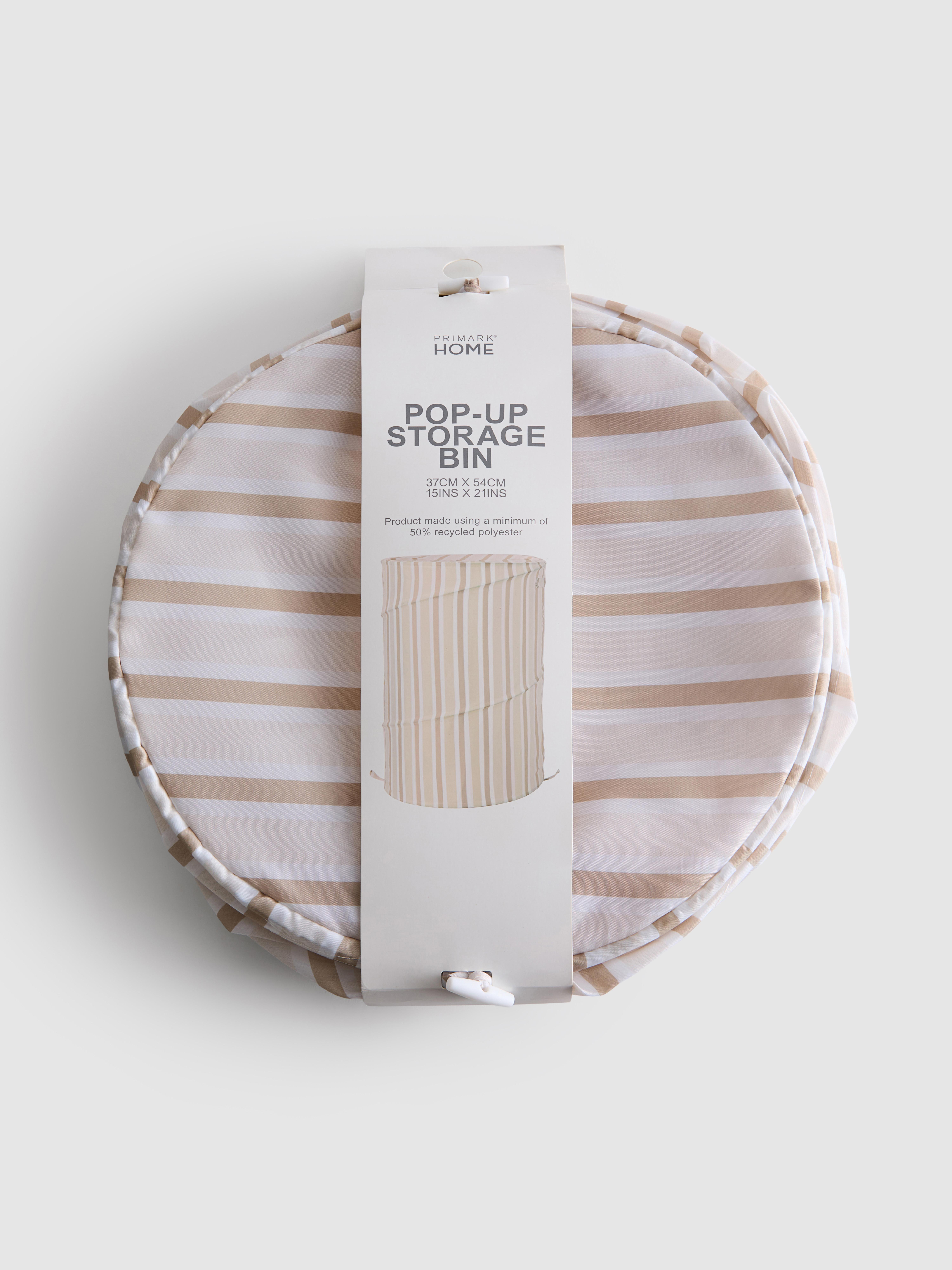 Rozkładany kosz na pranie z nadrukiem