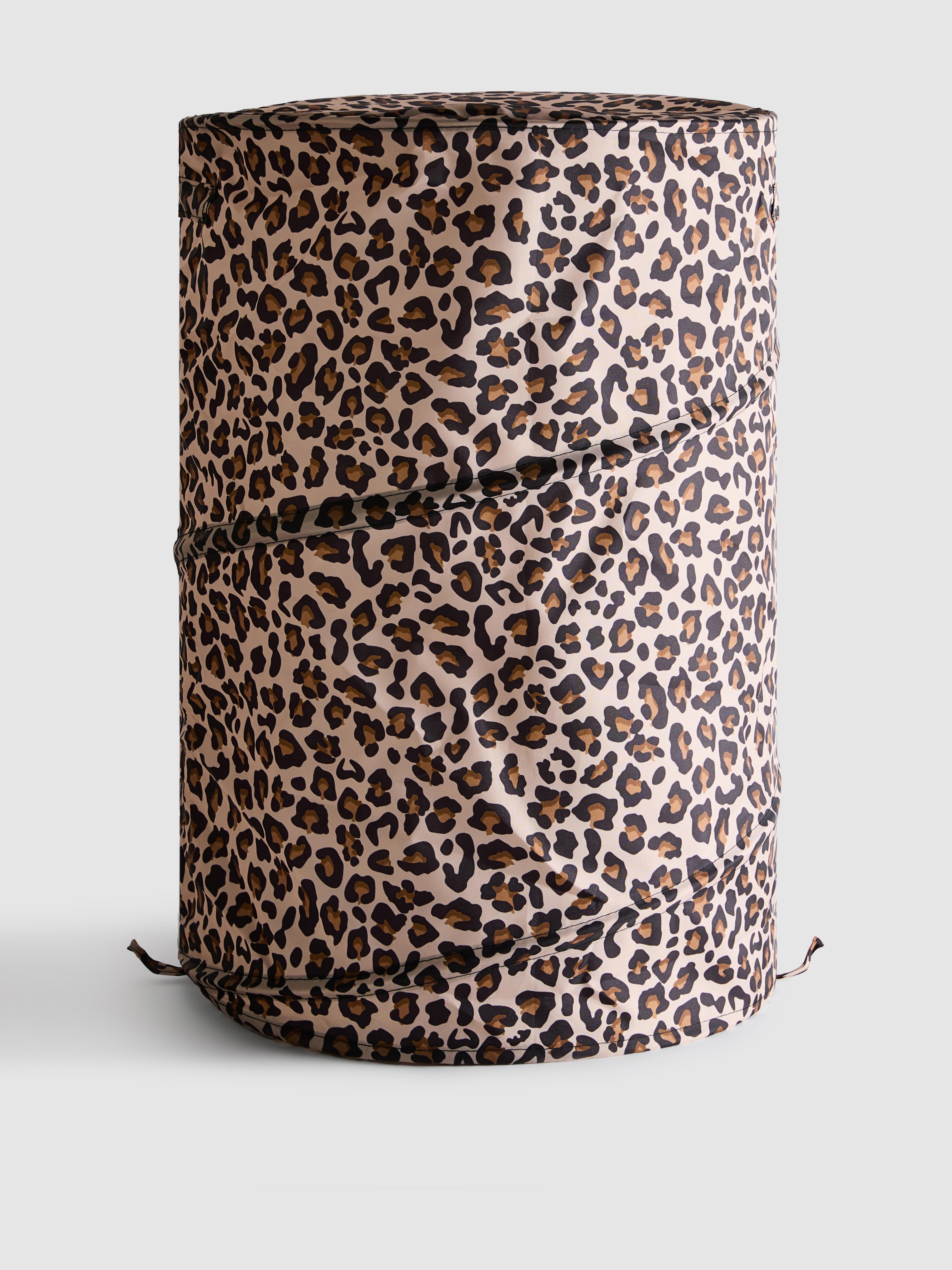 Rozkładany kosz na pranie z nadrukiem