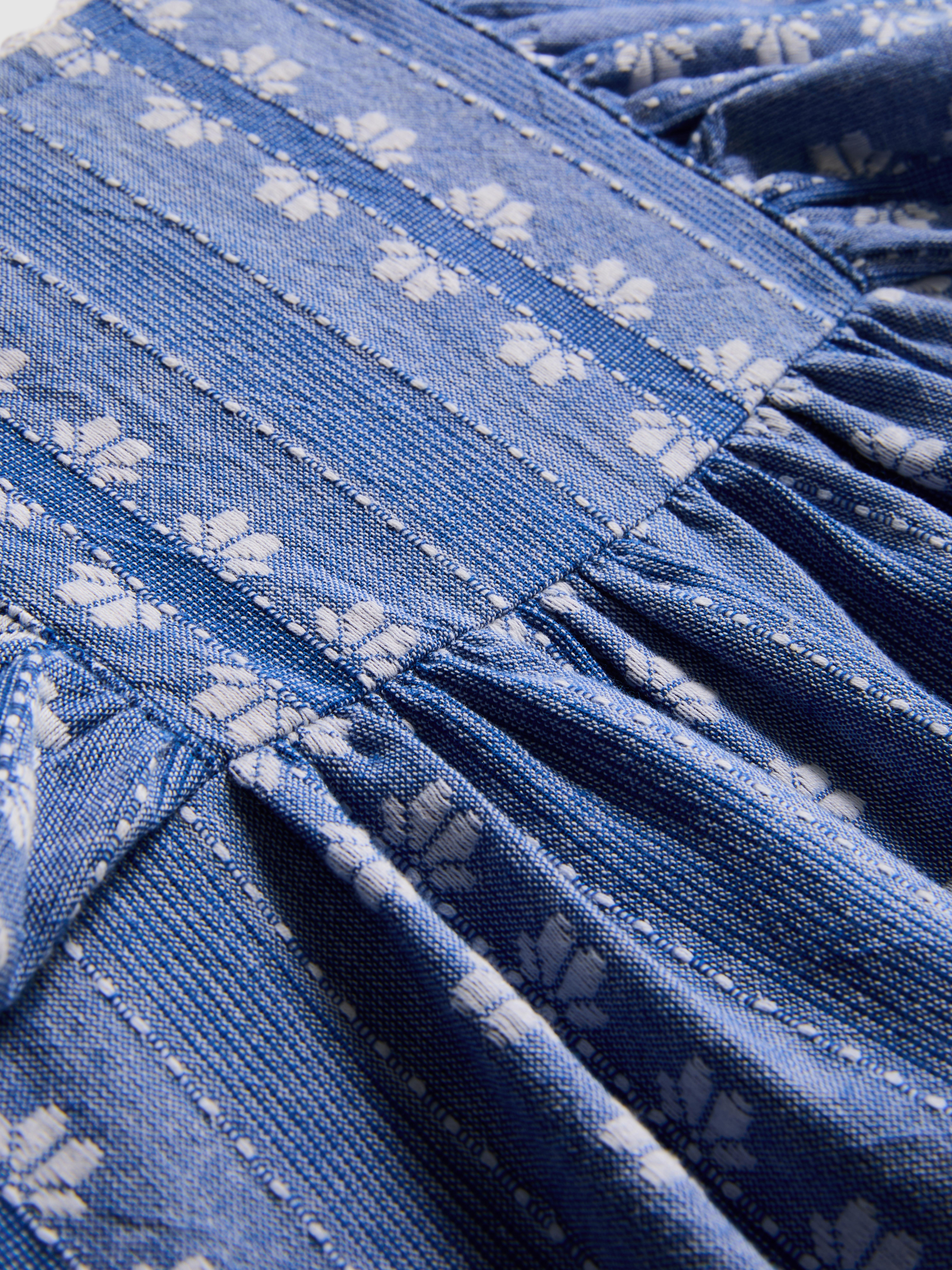 1.5-8yrs | Floral Jacquard Romper