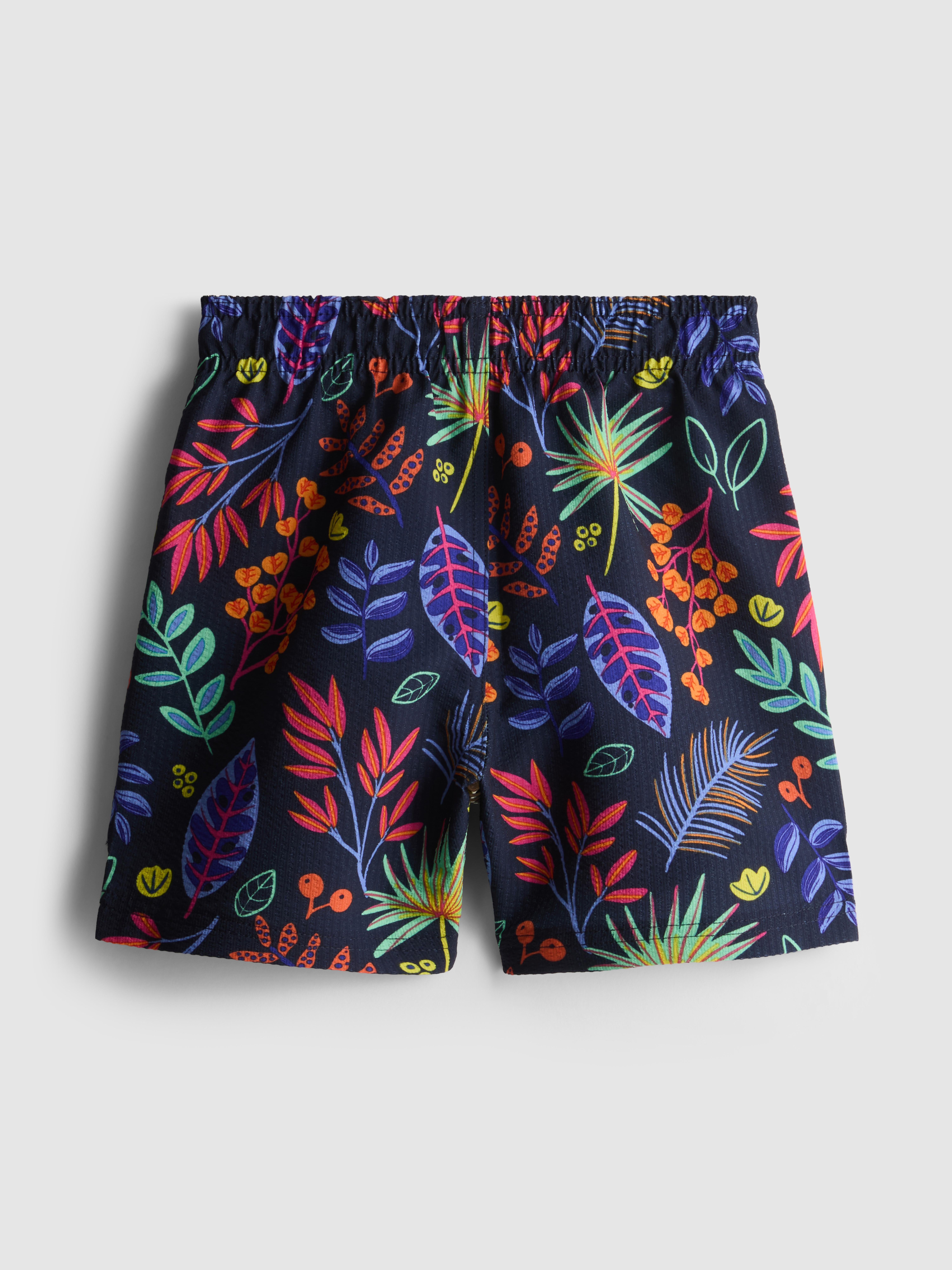1.5-7yrs | Floral Printed Swim Shorts
