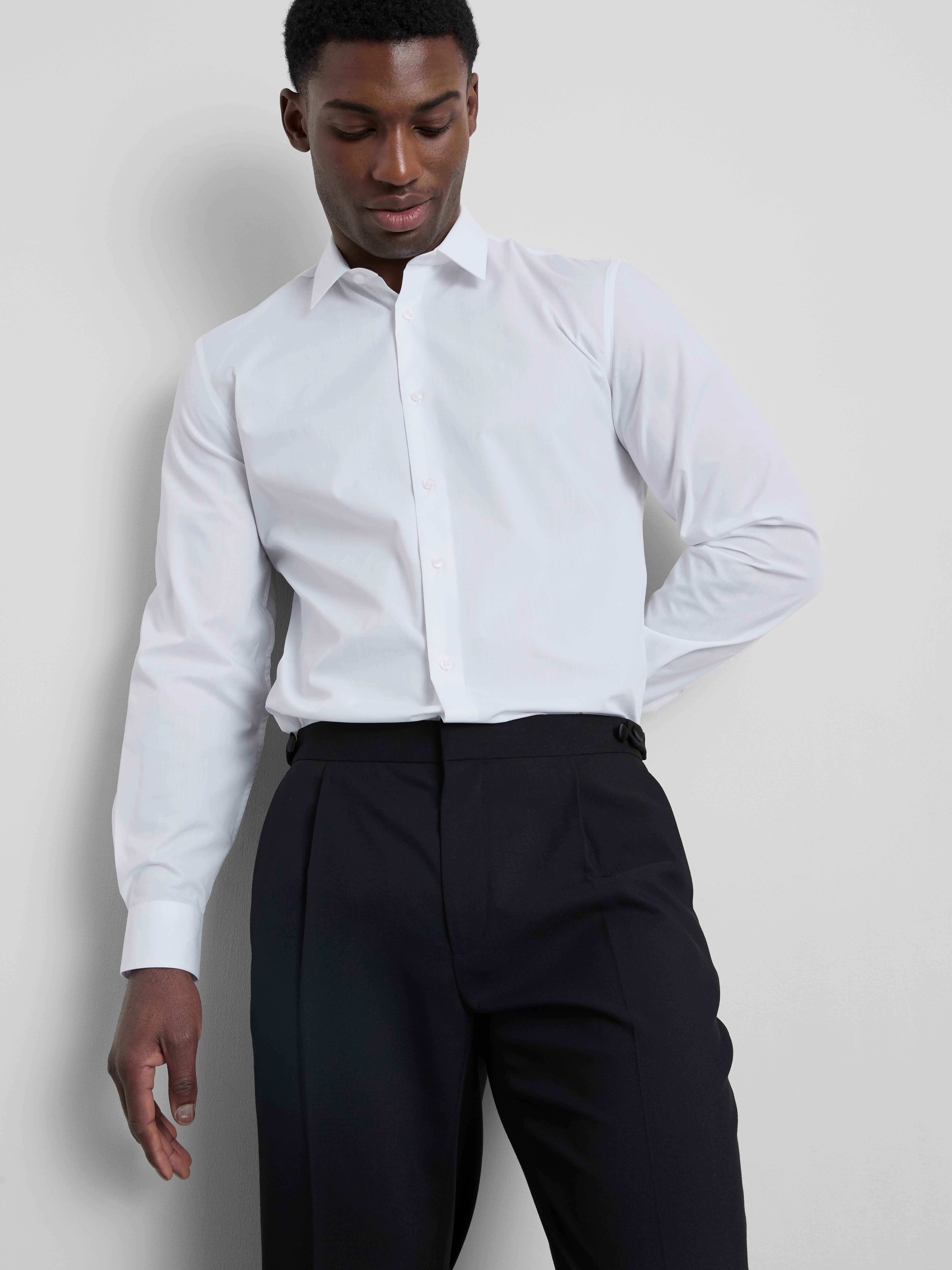 Camisa formal de manga larga
