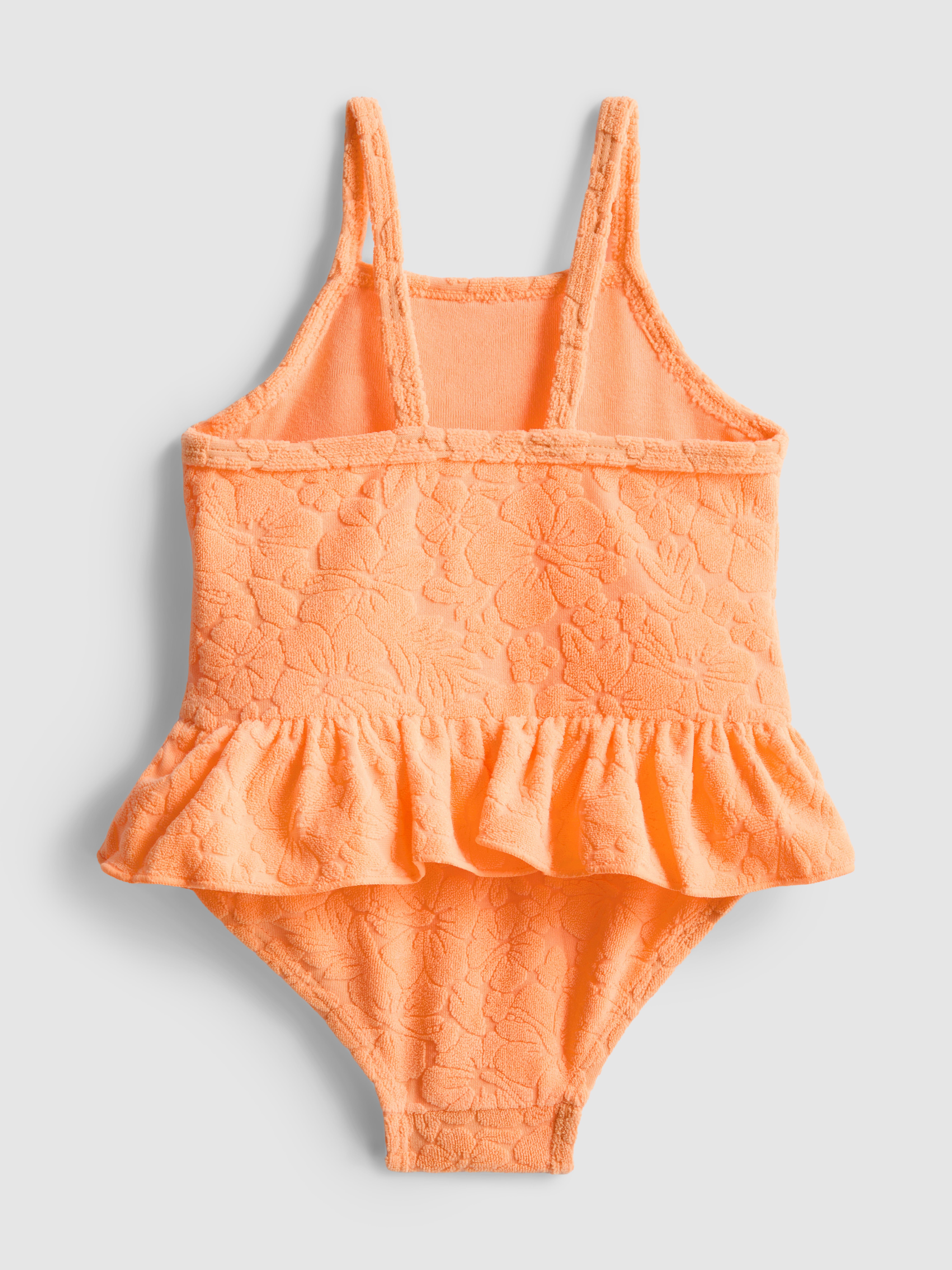 0–36 mois | Maillot de bain texturé à volants