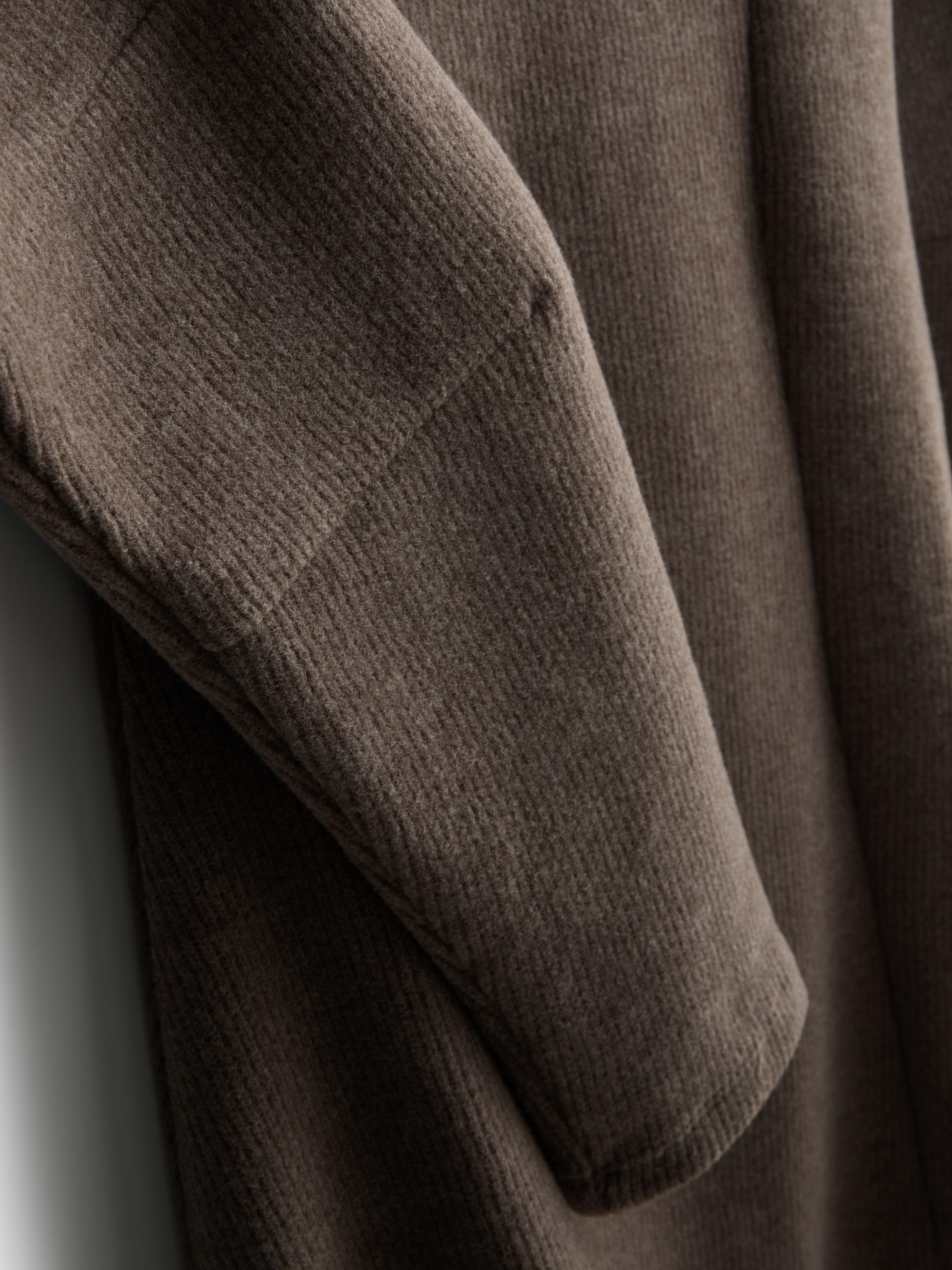 Women's Tan Mini Balloon-Sleeve Sweater Dress