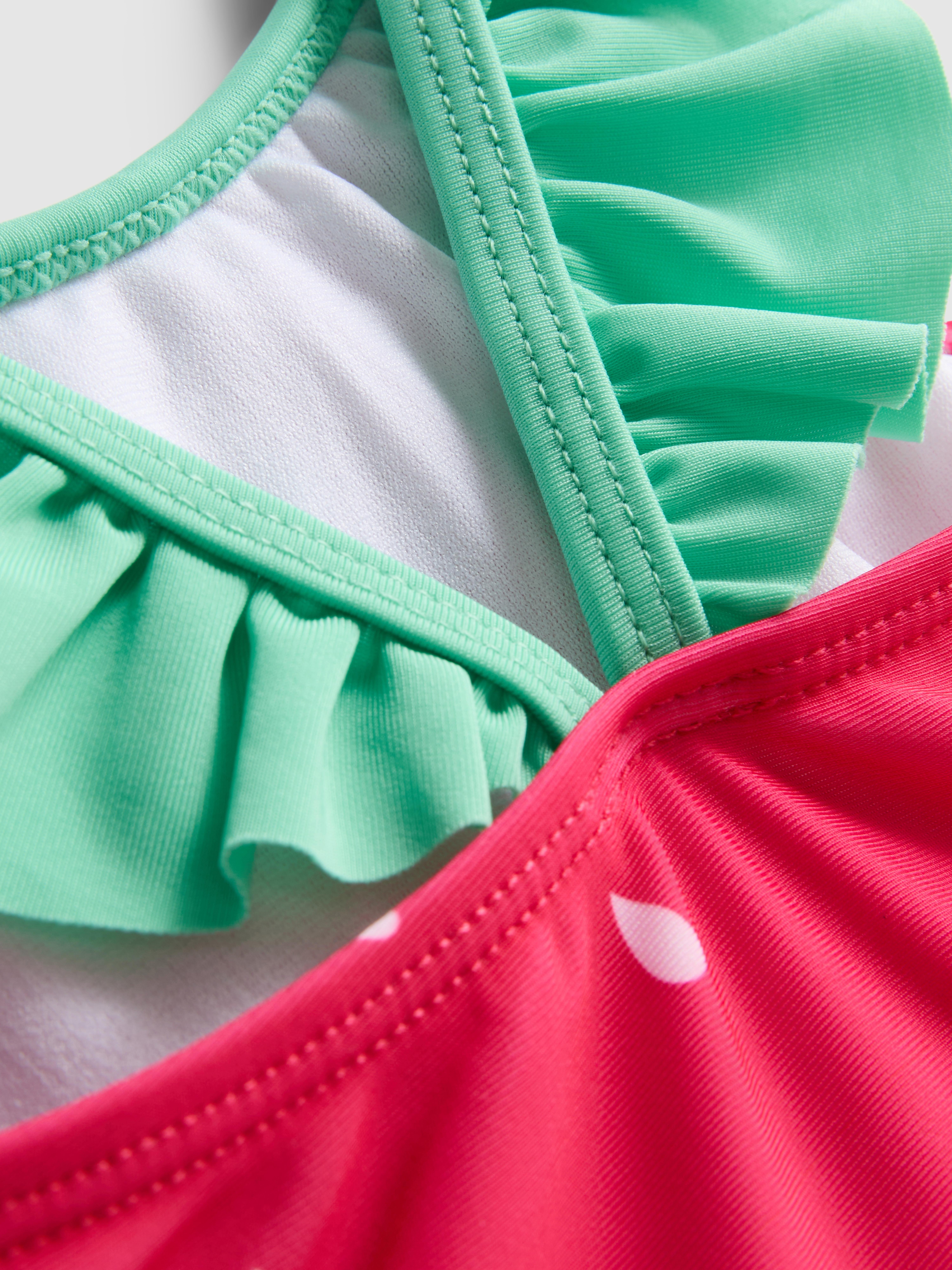 0-36mths | Strawberry Ruffle Swimsuit
