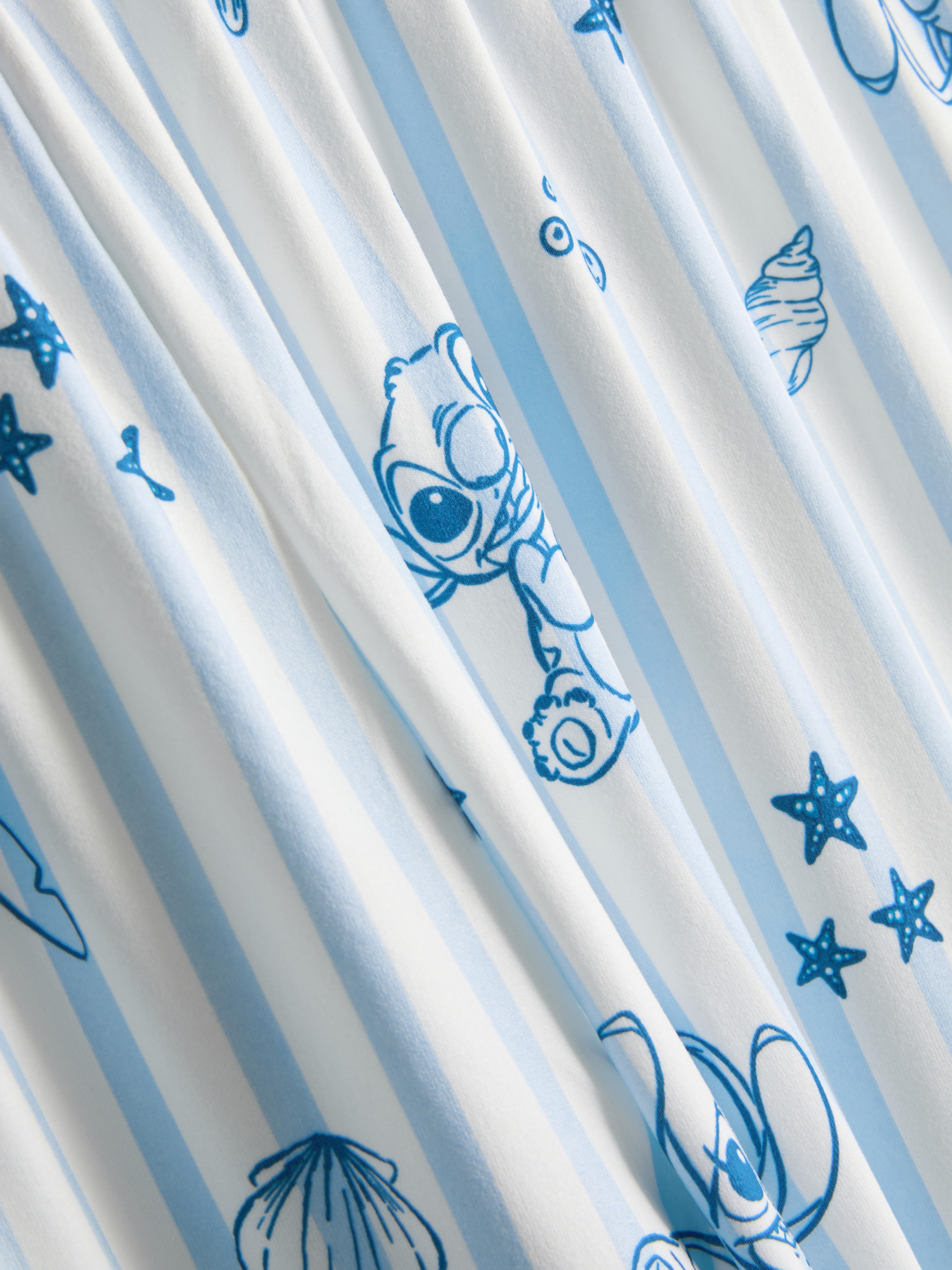 Disney’s Stitch Striped Boyfriend Pajamas