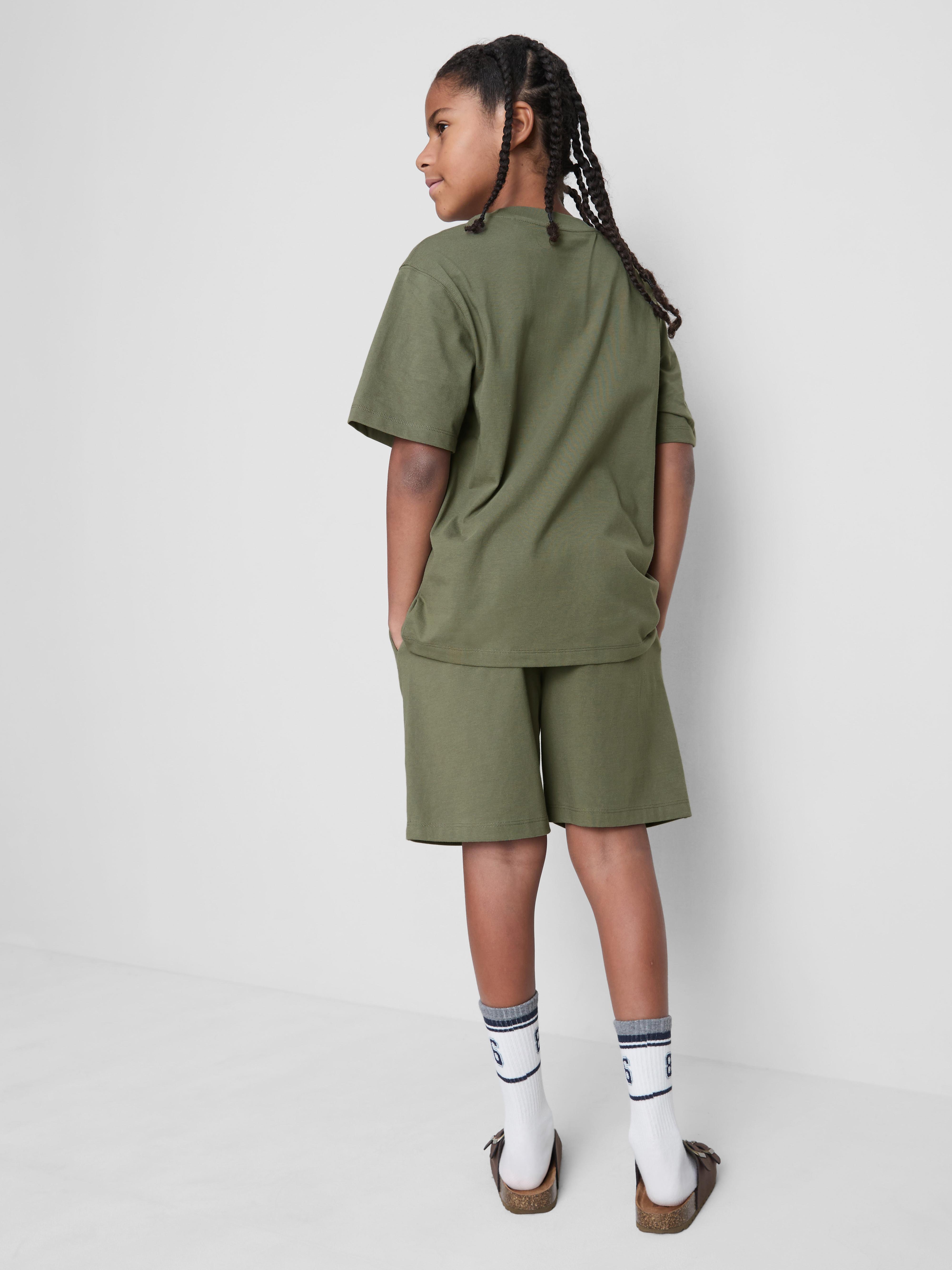 7-15yrs | Embroidered T-Shirt and Shorts Set
