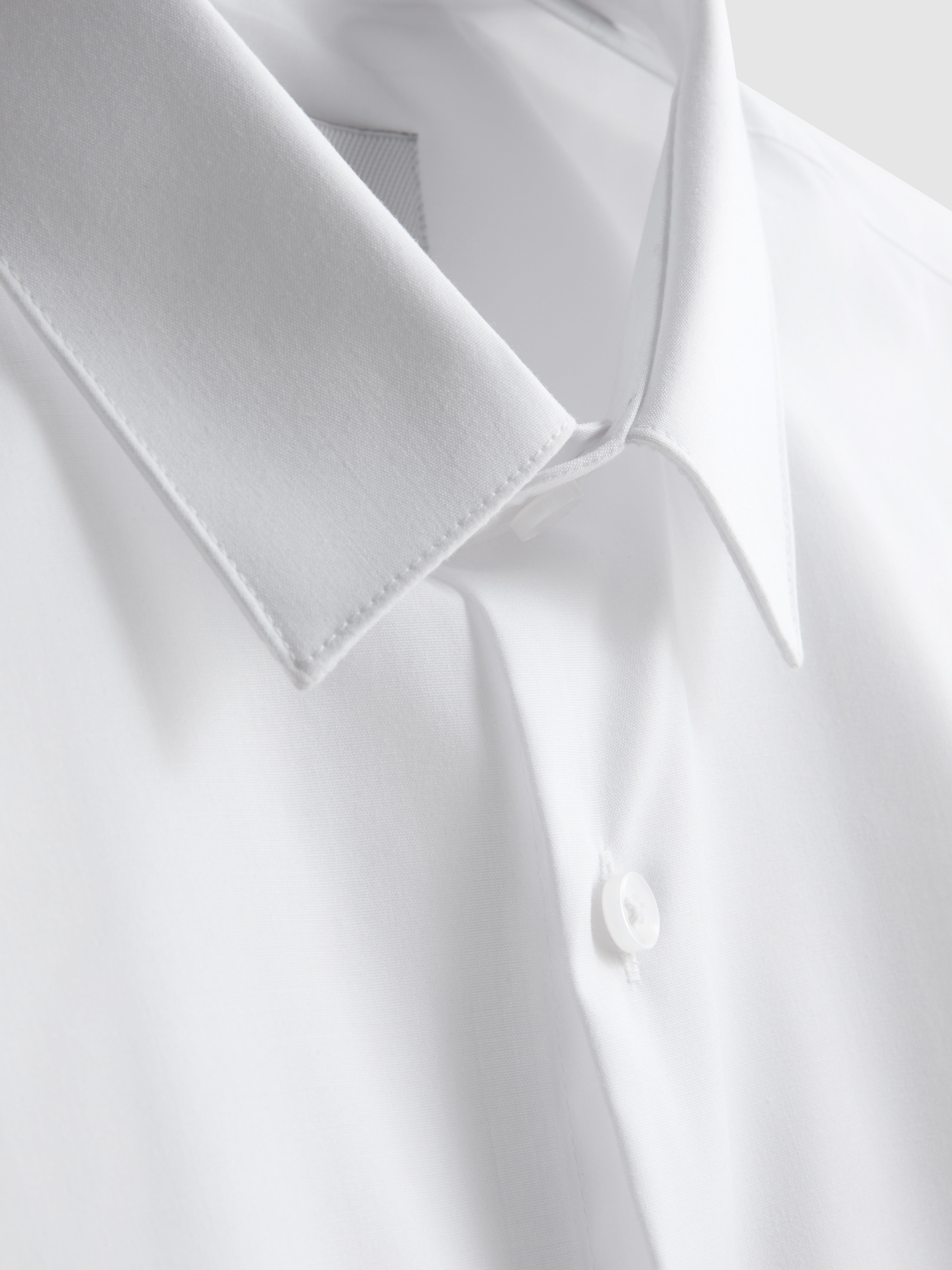 Men's White Slim-Fit Formal Shirt | Primark