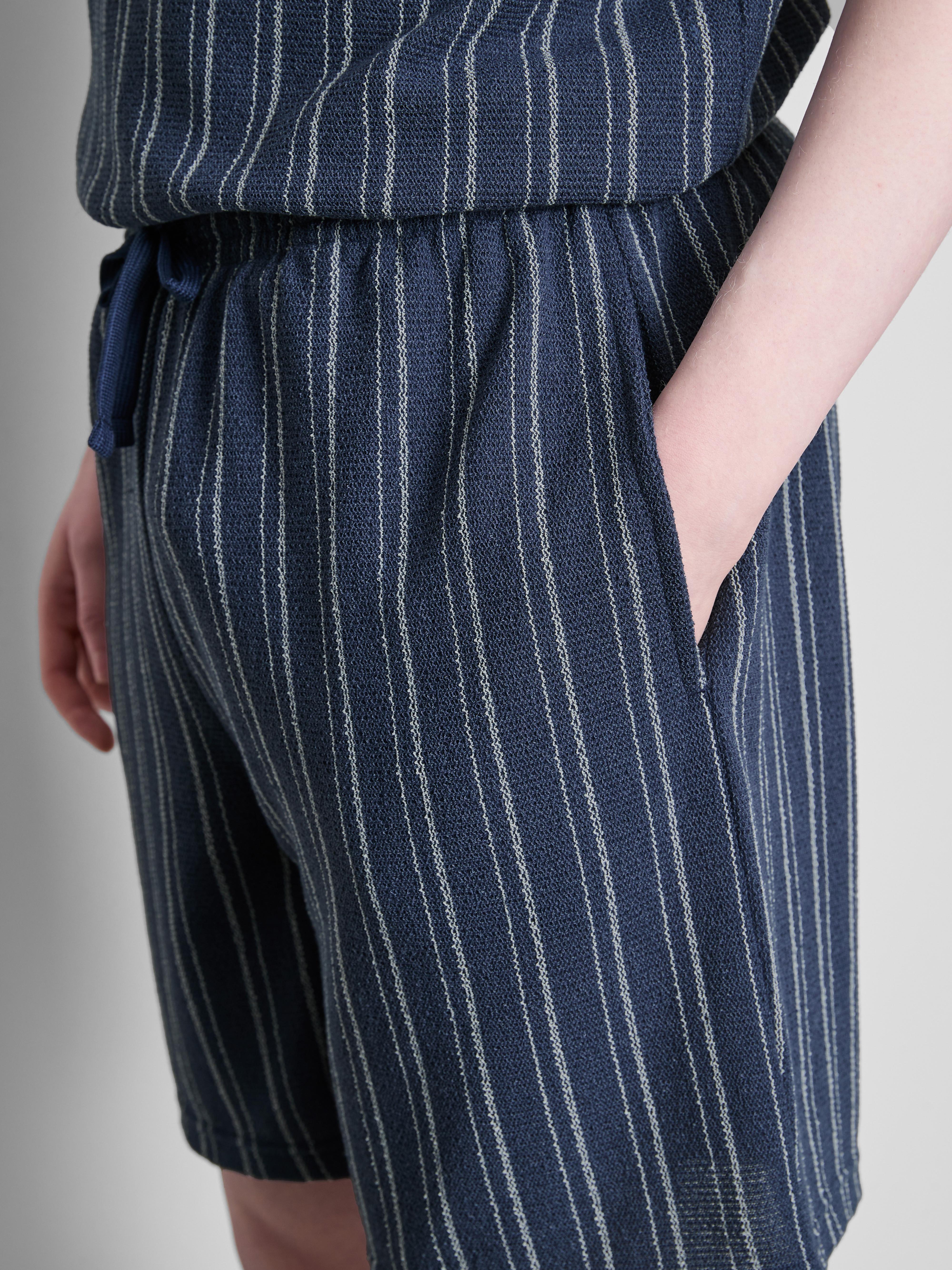Striped Pyjama Shorts