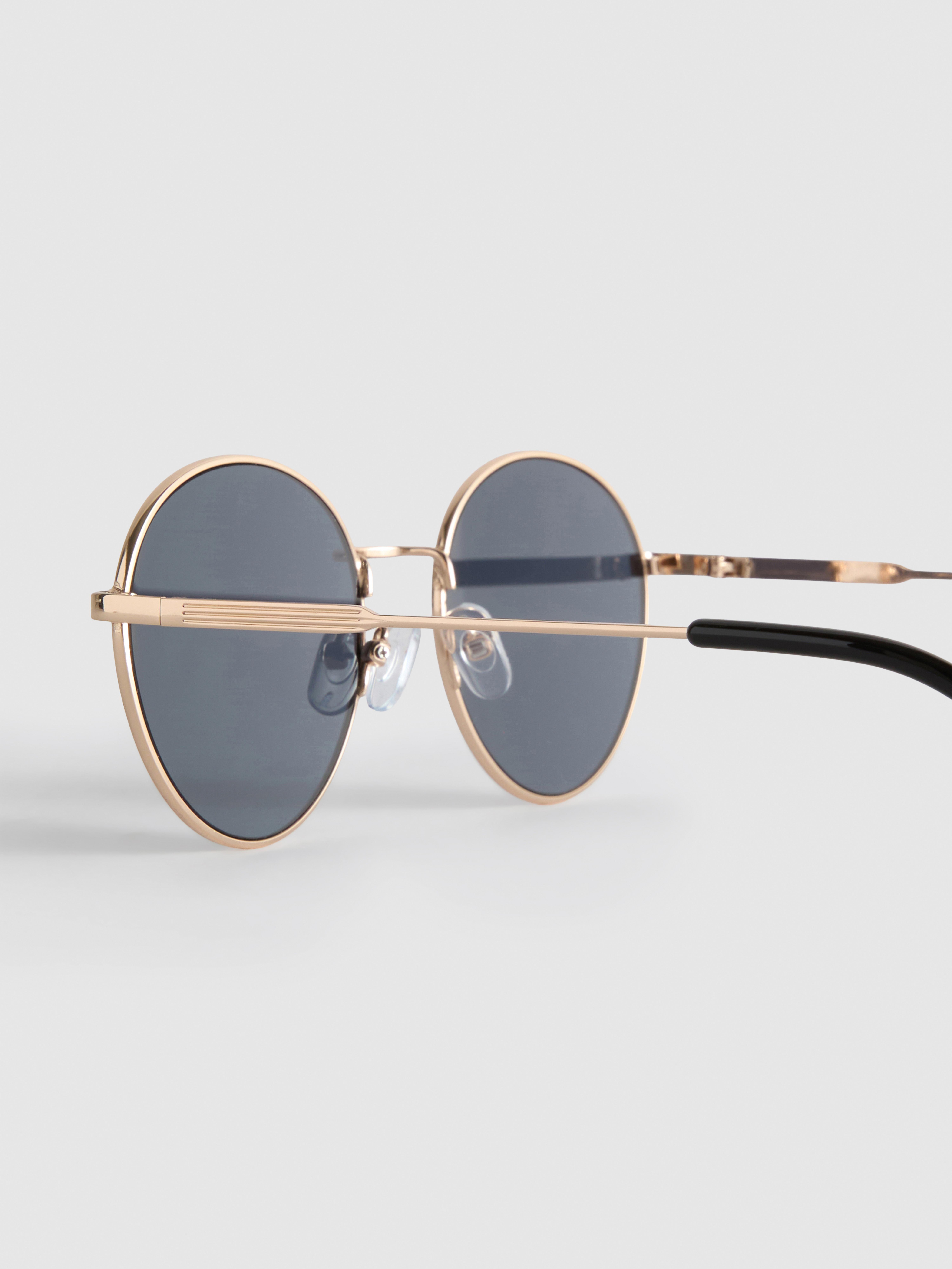Metal Round Sunglasses