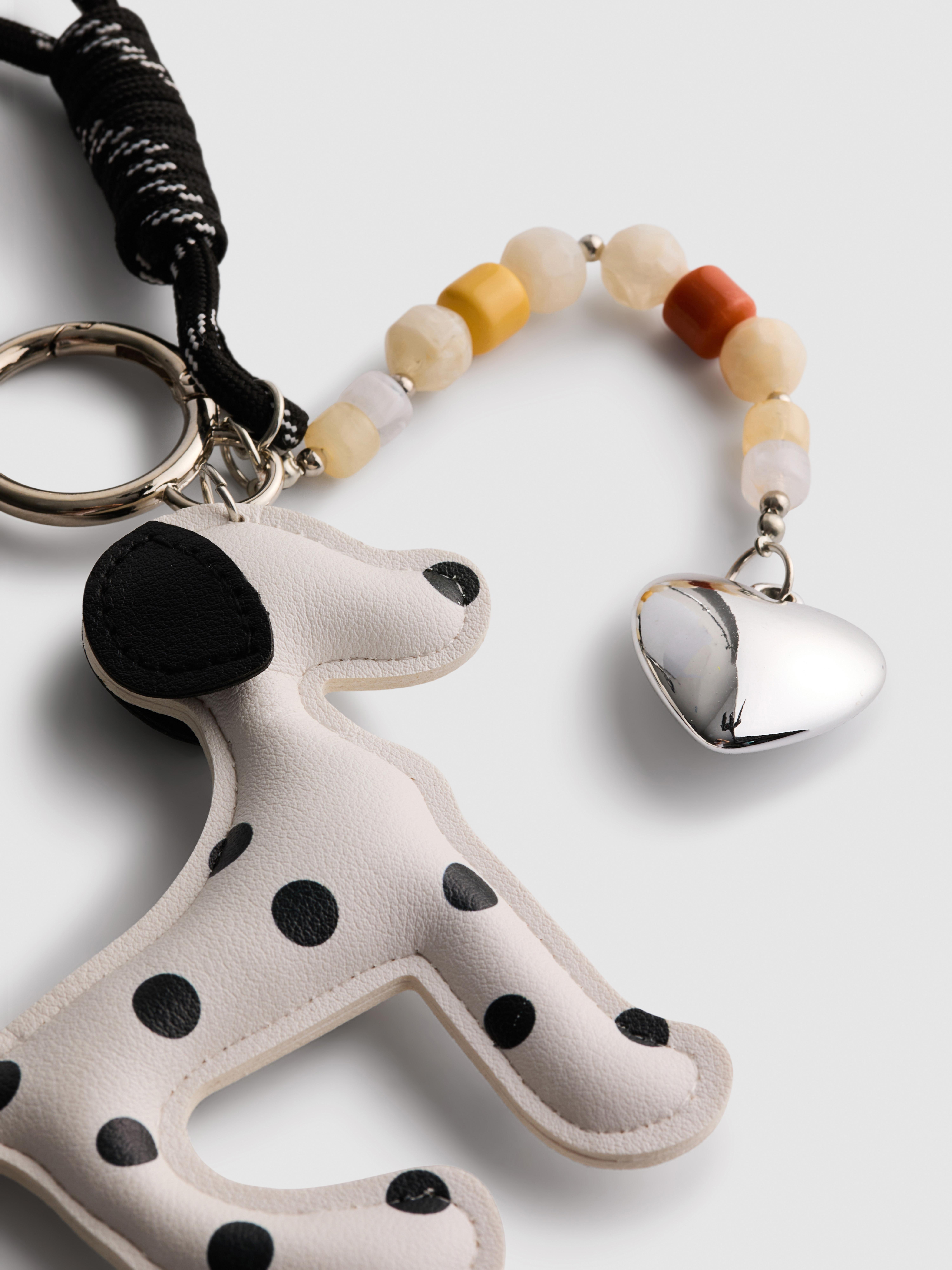 Dog Charm Keyring