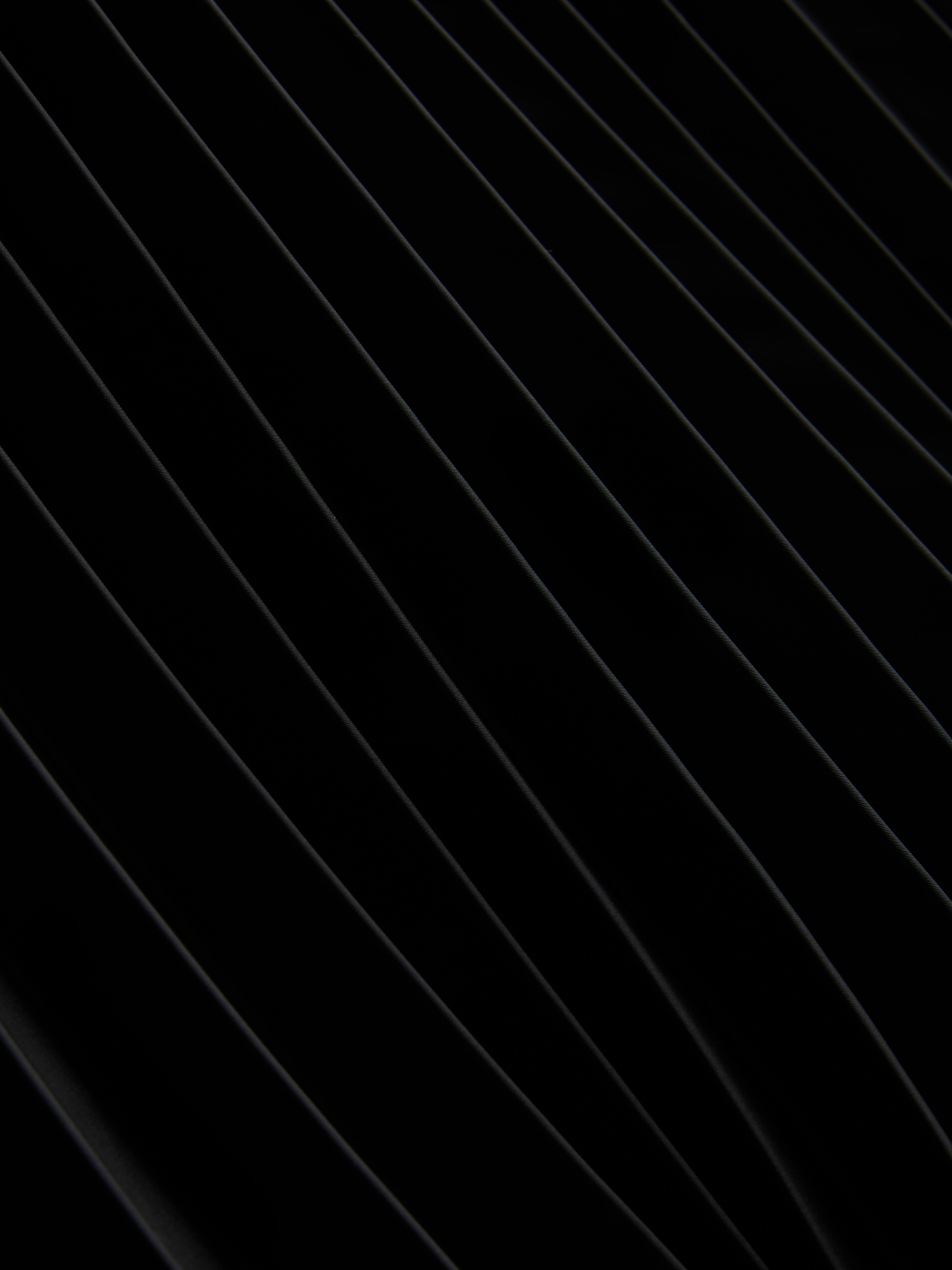 Women's Black Satin Pleated Midi Skirt