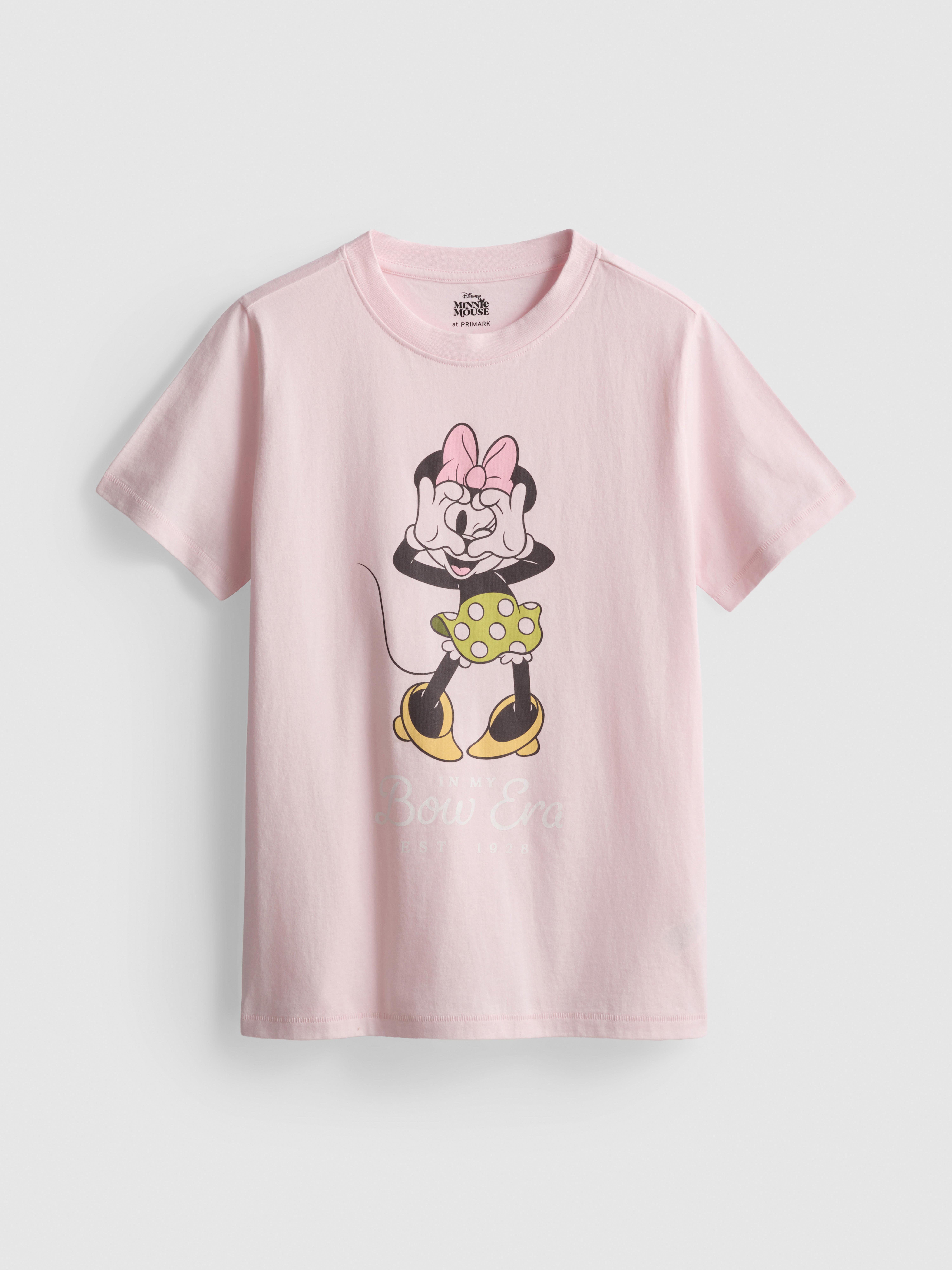 Bawełniany T-shirt z Myszką Minnie Disneya
