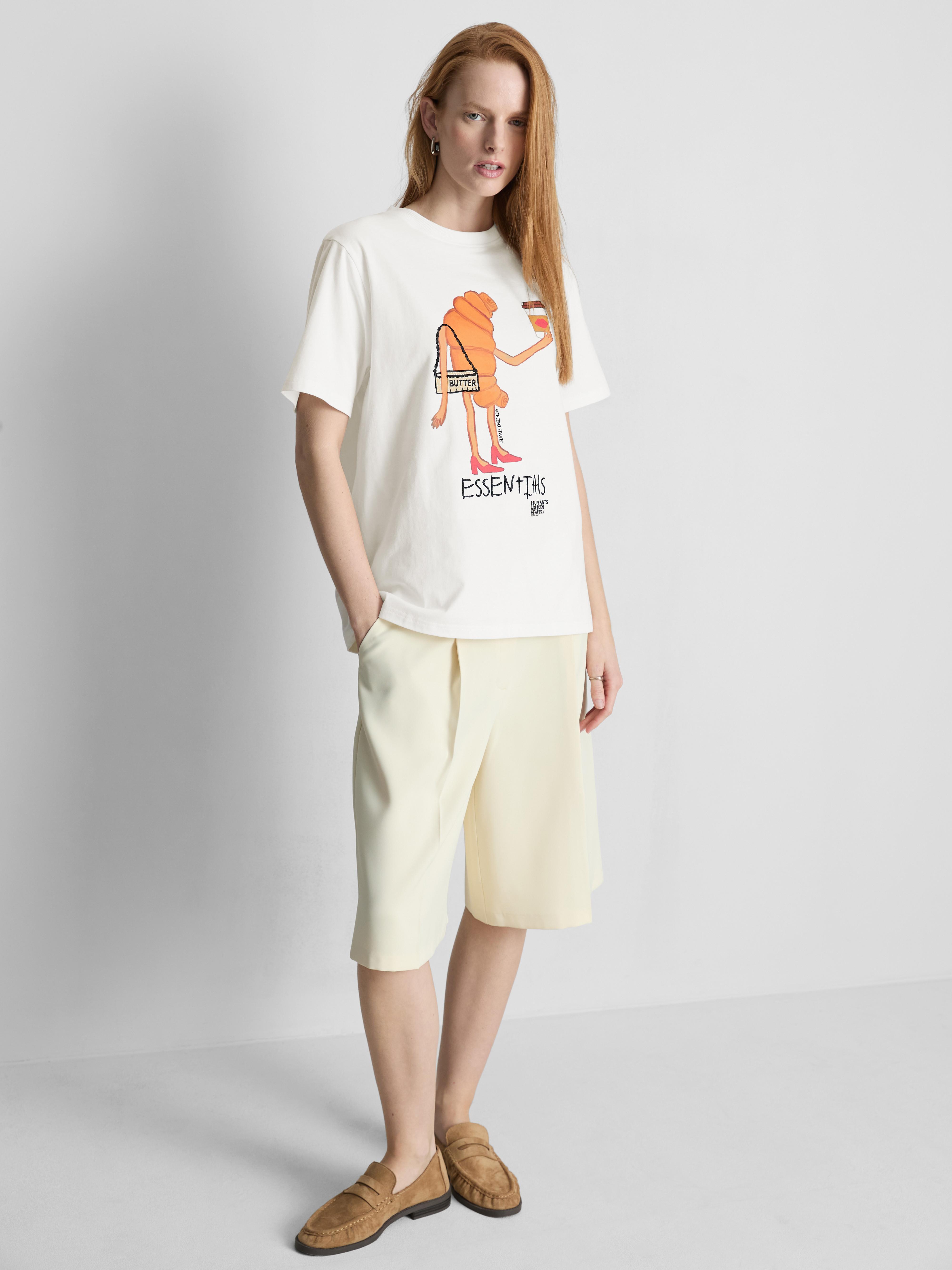 Bawełniany T-shirt, Bouffants And Broken Hearts