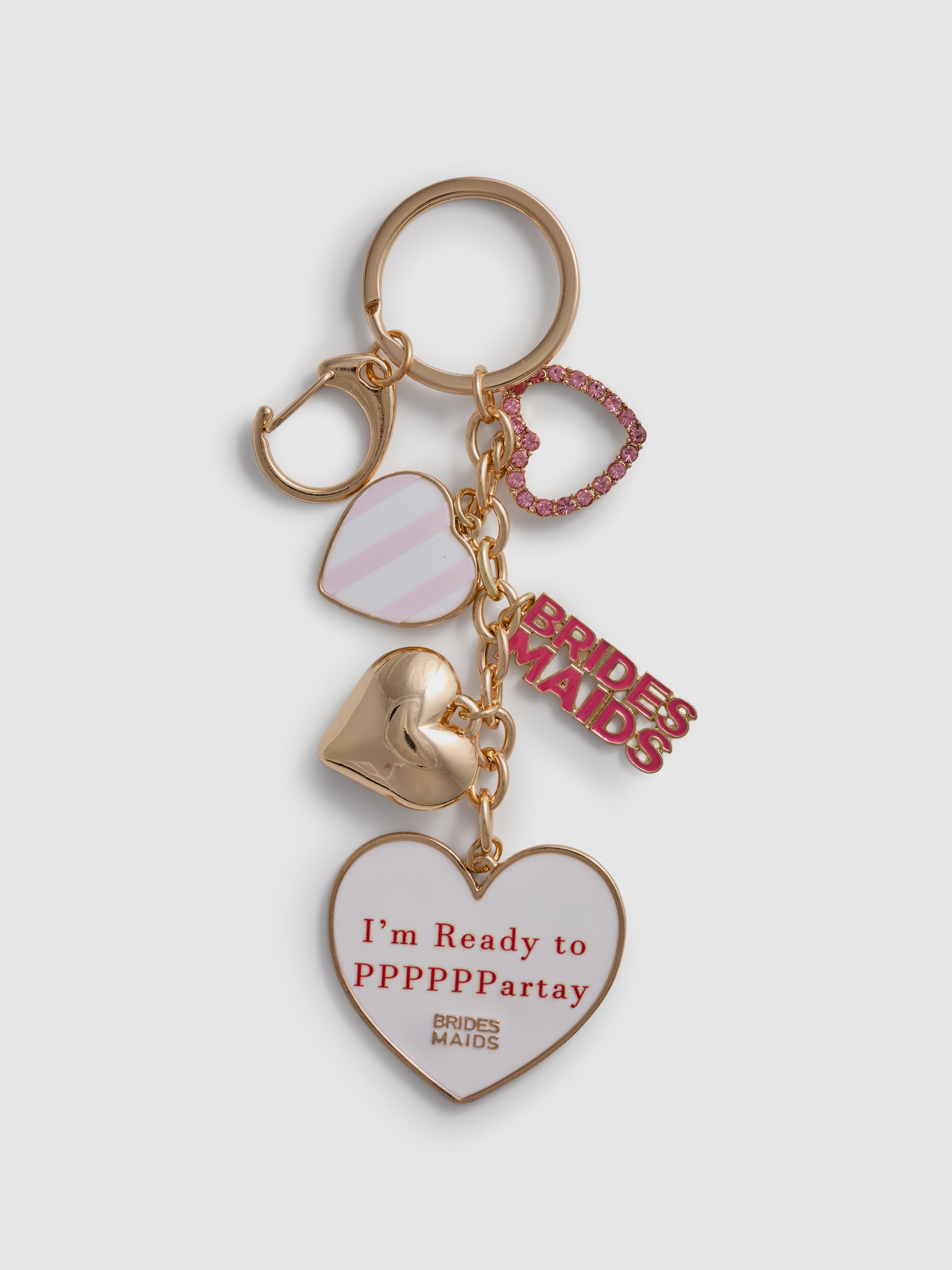 Bridesmaids Charm Keyring