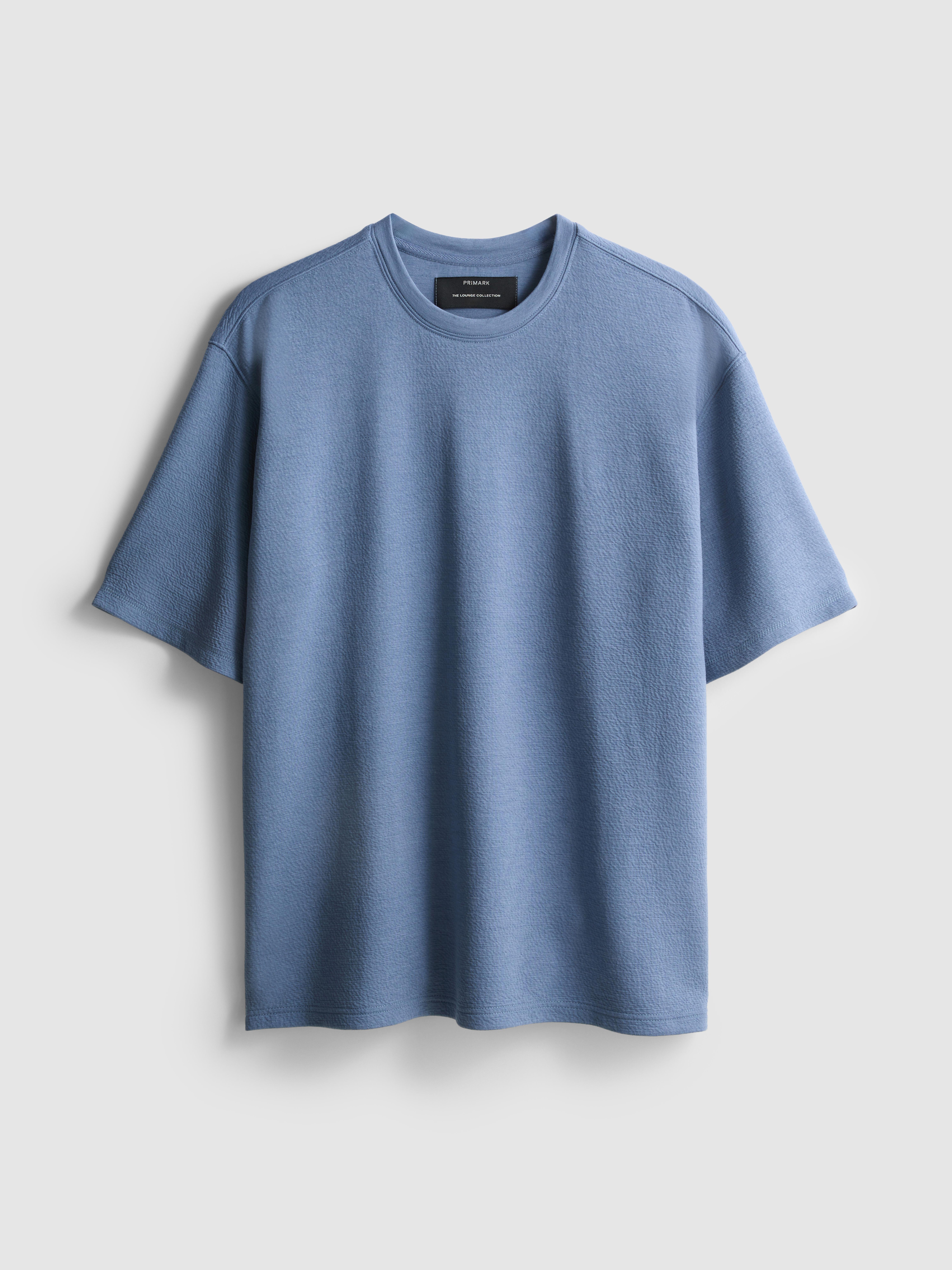 T-shirt texturé à manches courtes