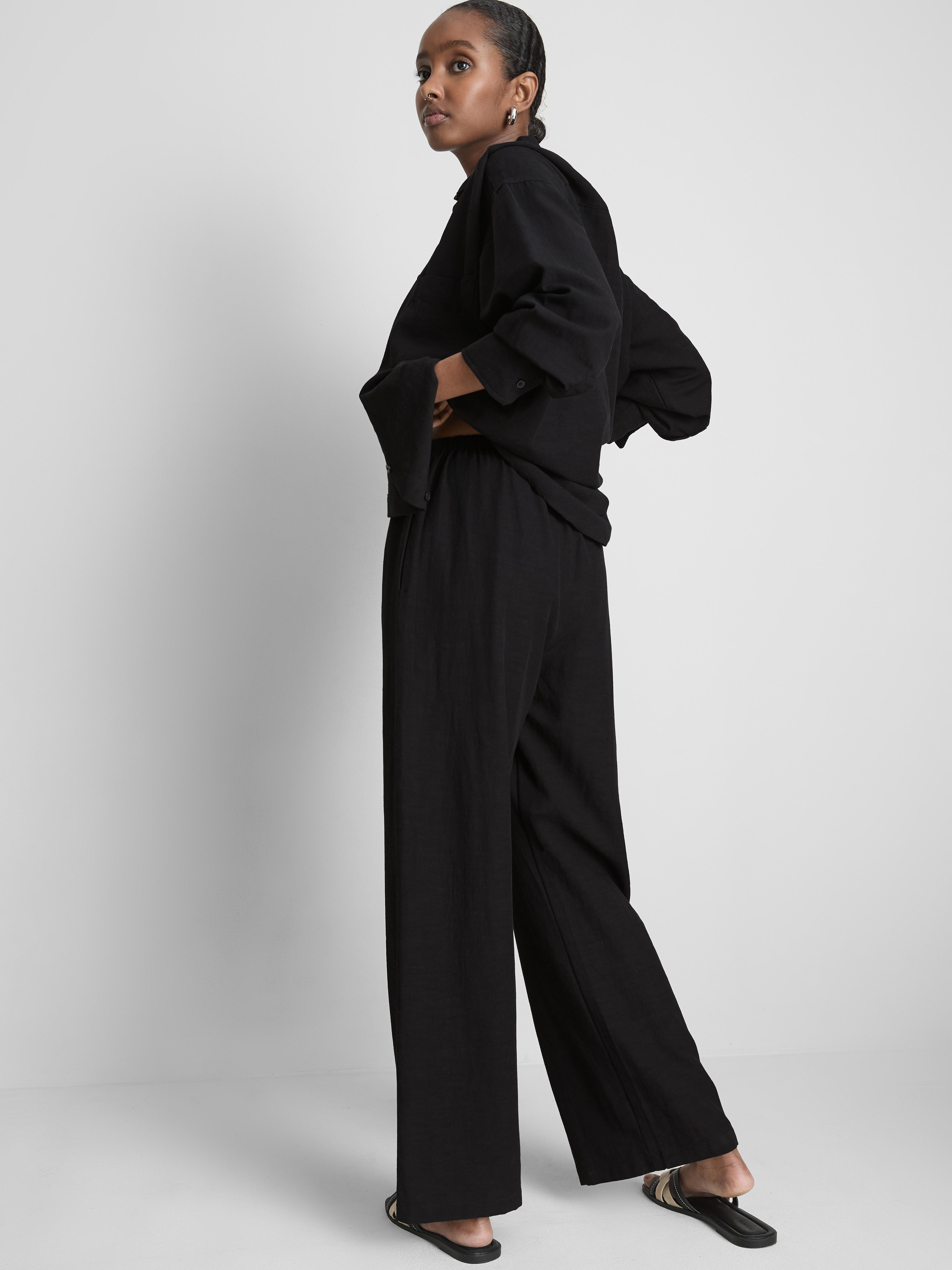 Marlene-Hose aus Baumwollmischung