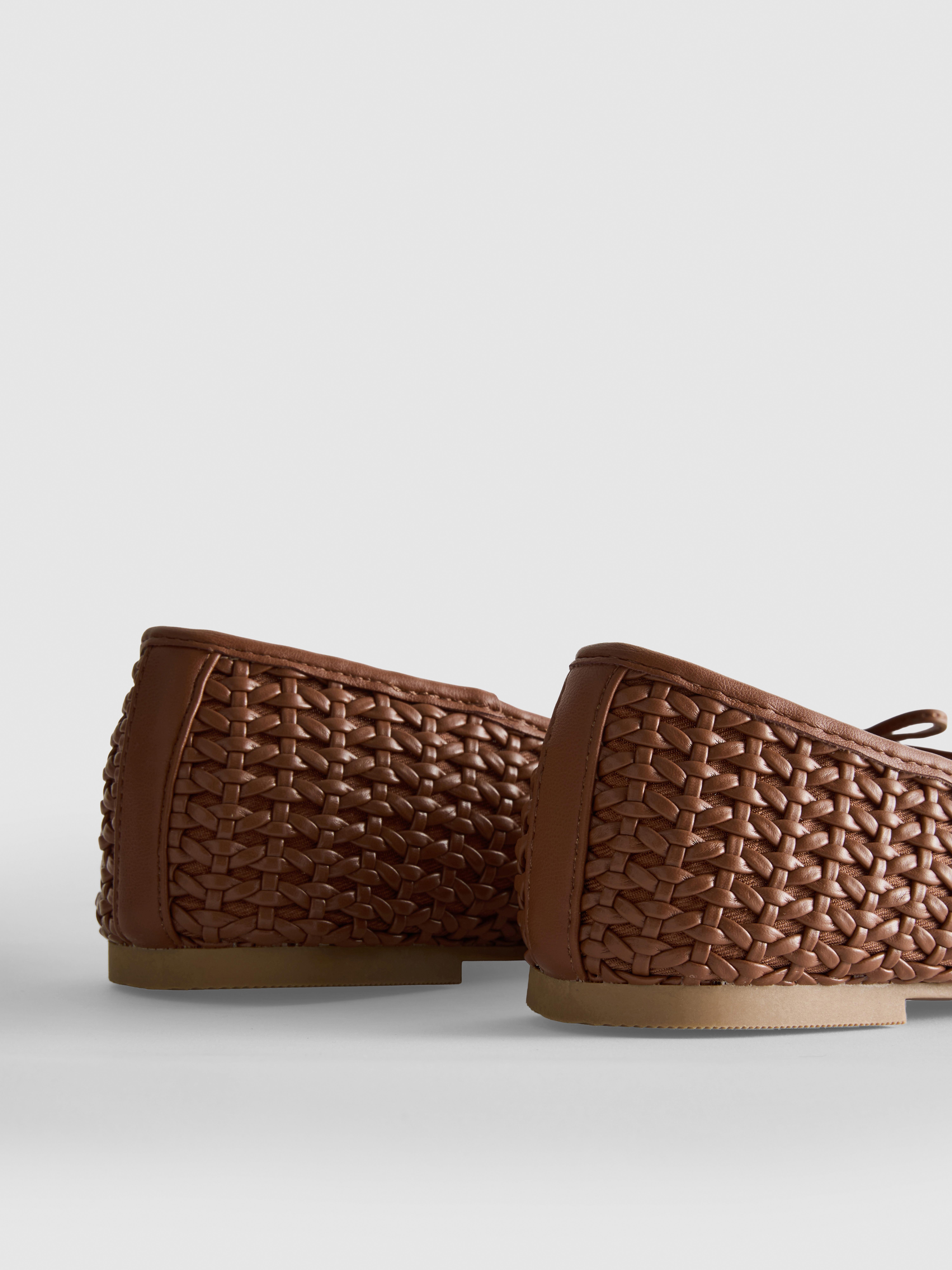 Gewebte Ballerinas
