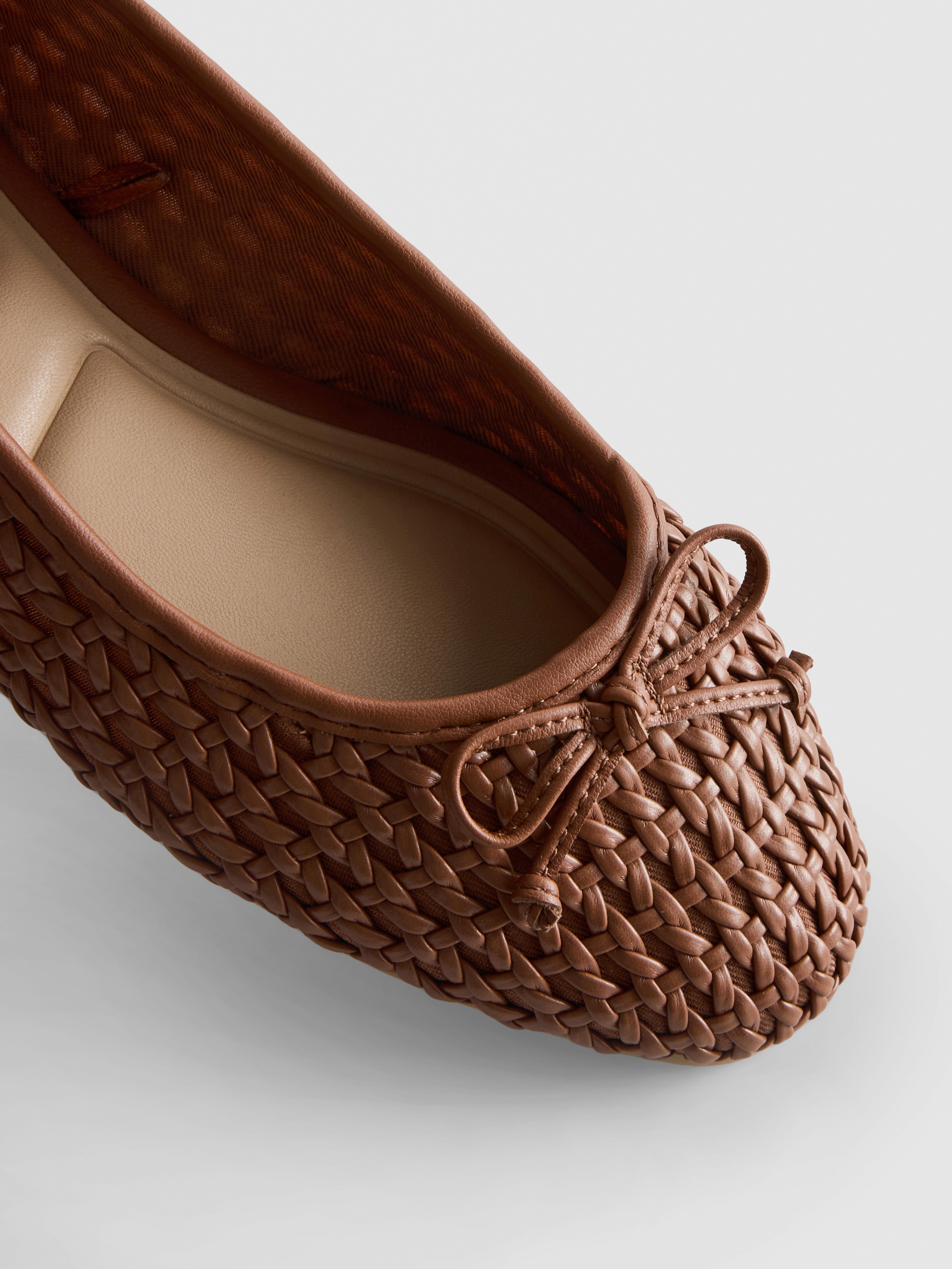 Gewebte Ballerinas