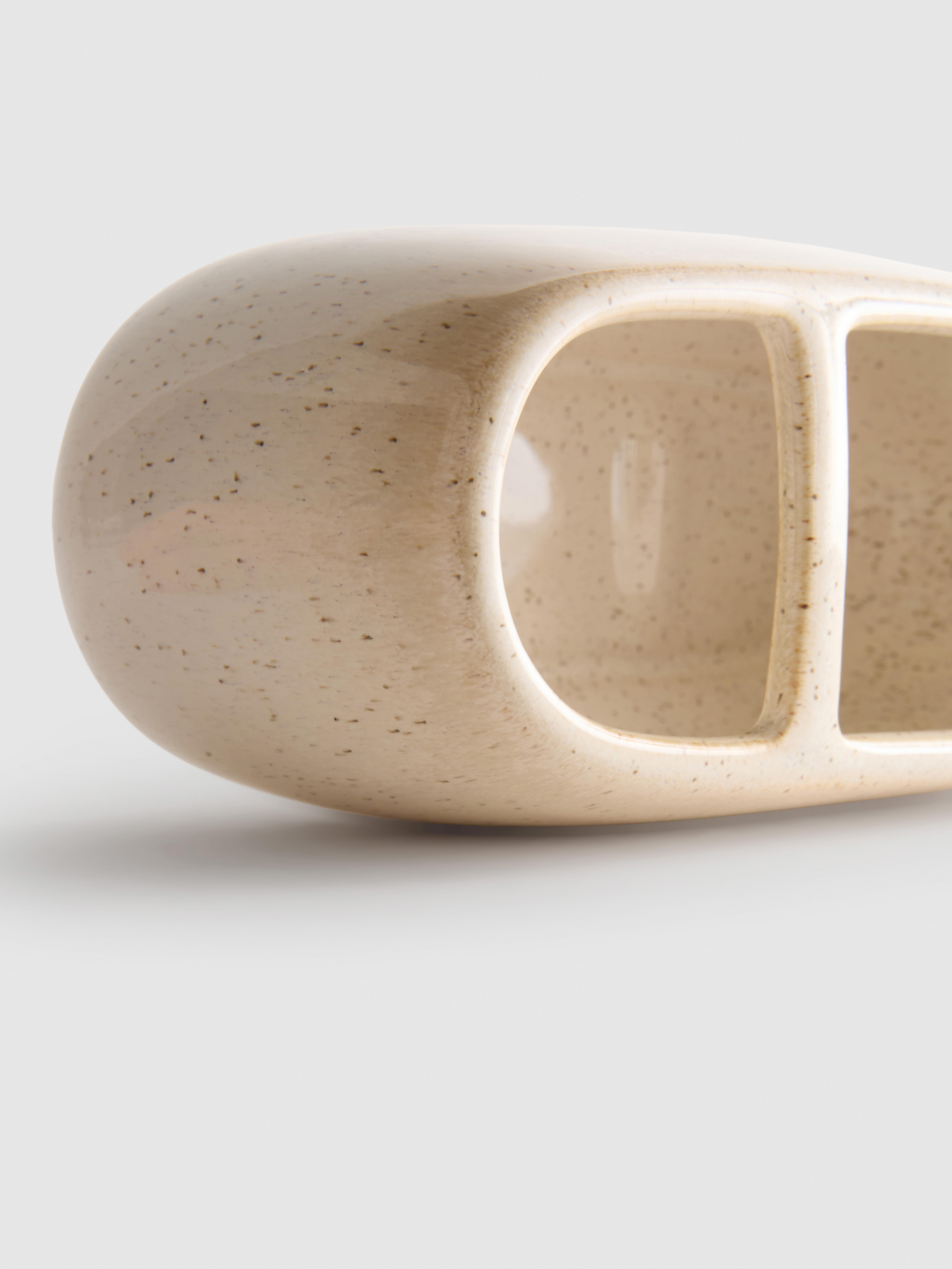 Nagyméretű, kerámia fogmosópohár