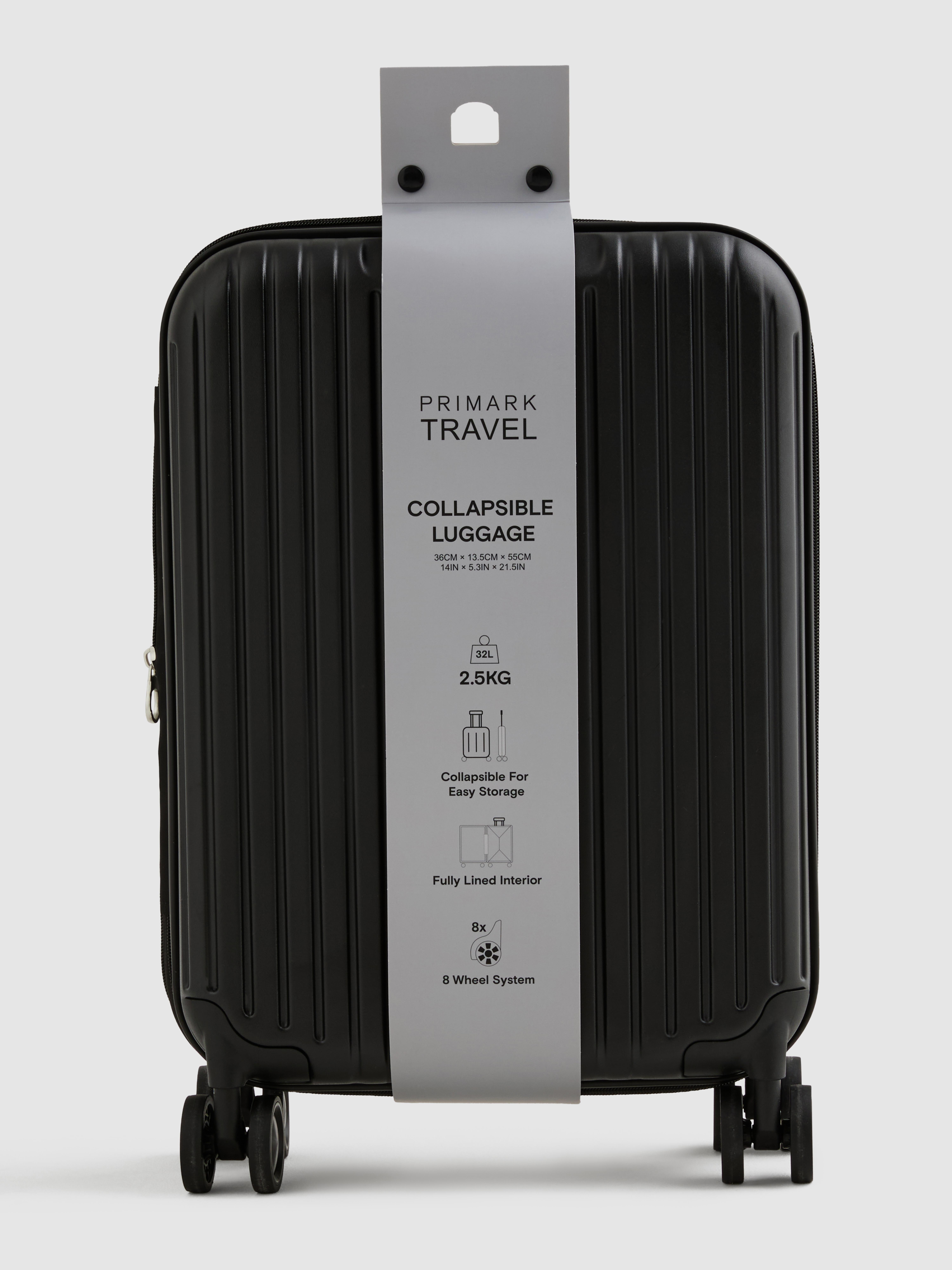 Skládací skořepinový kufr