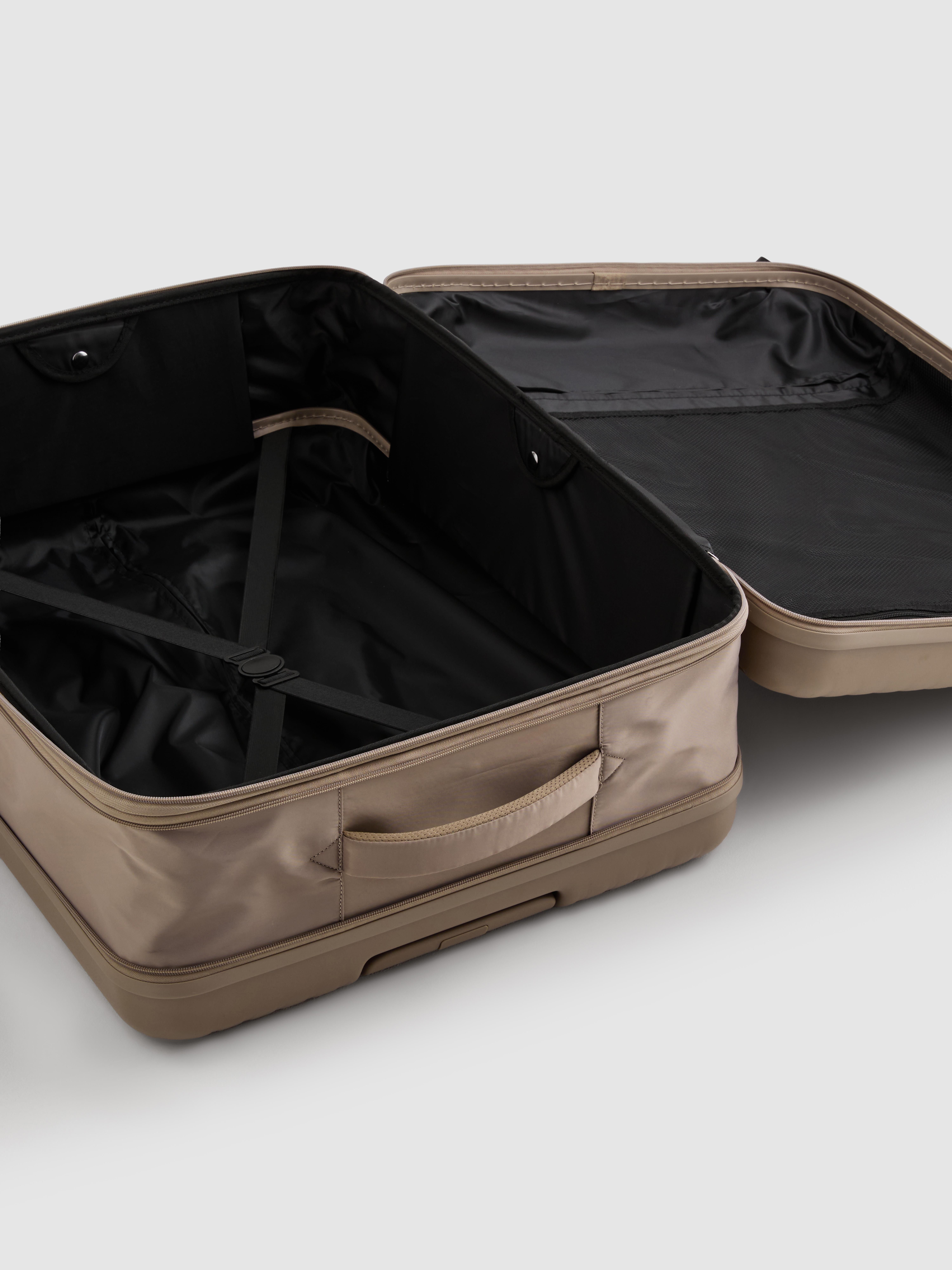 Large Collapsible Hard-Shell Suitcase