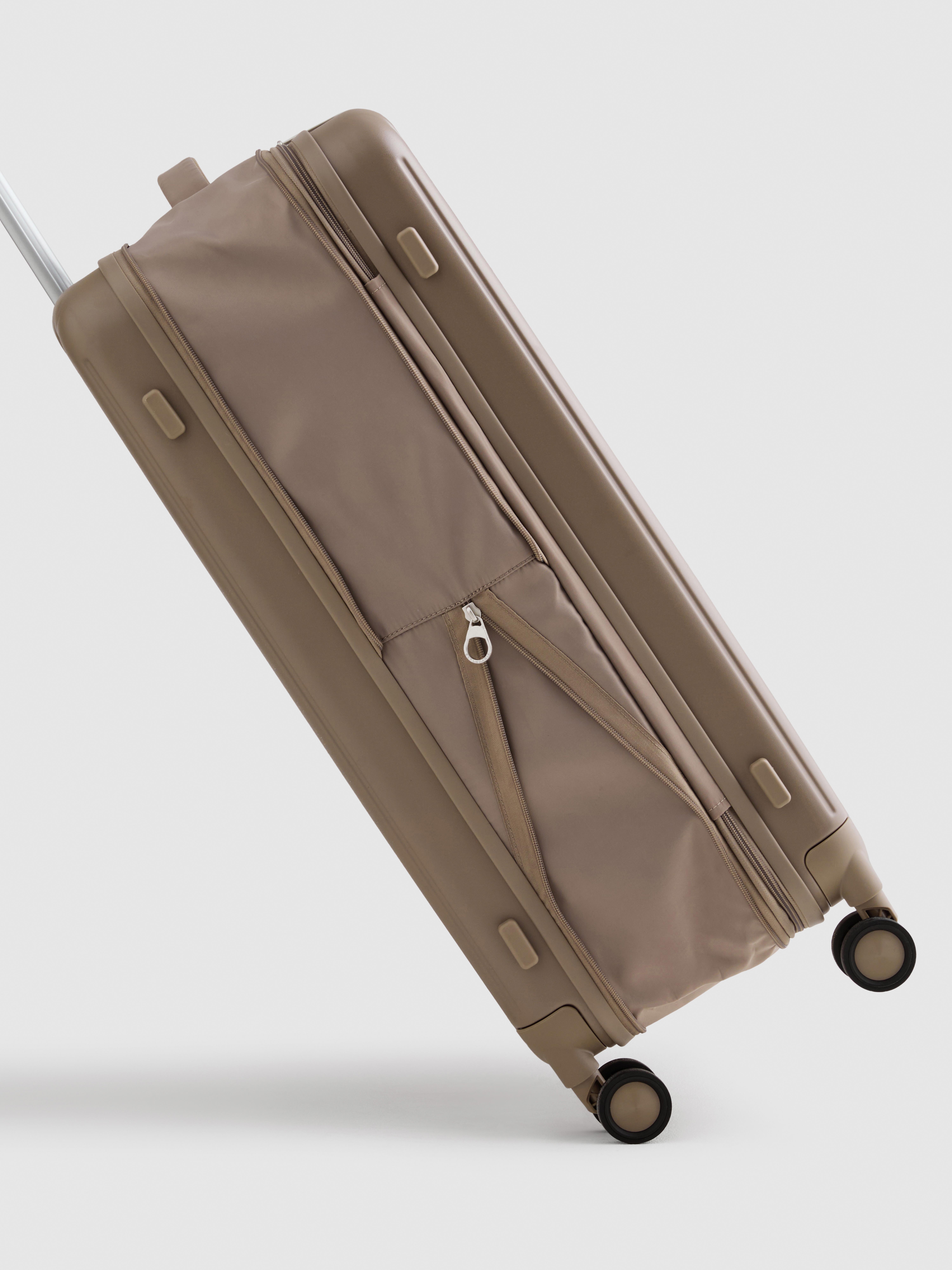 Large Collapsible Hard-Shell Suitcase