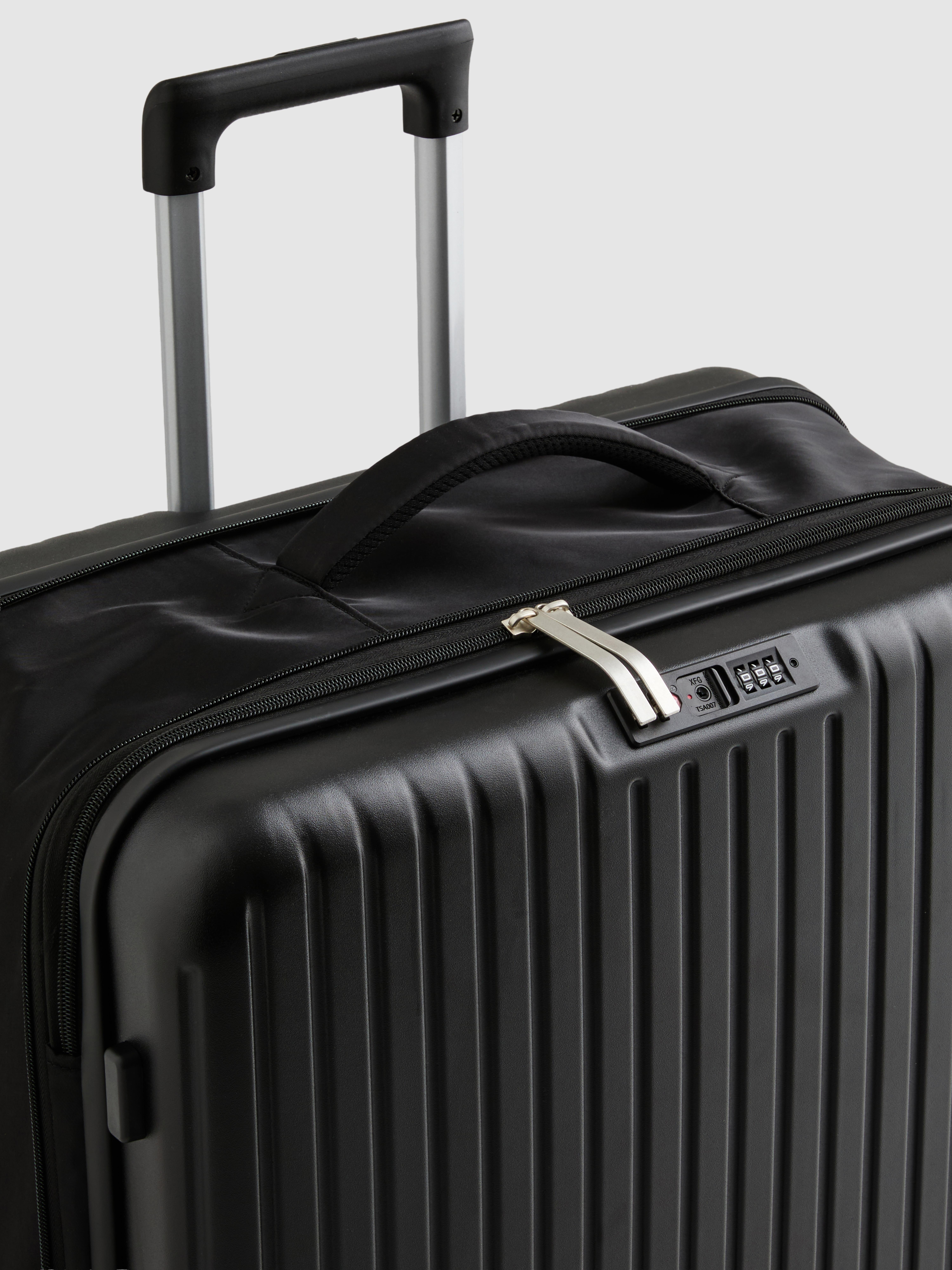 Large Collapsible Hard-Shell Suitcase
