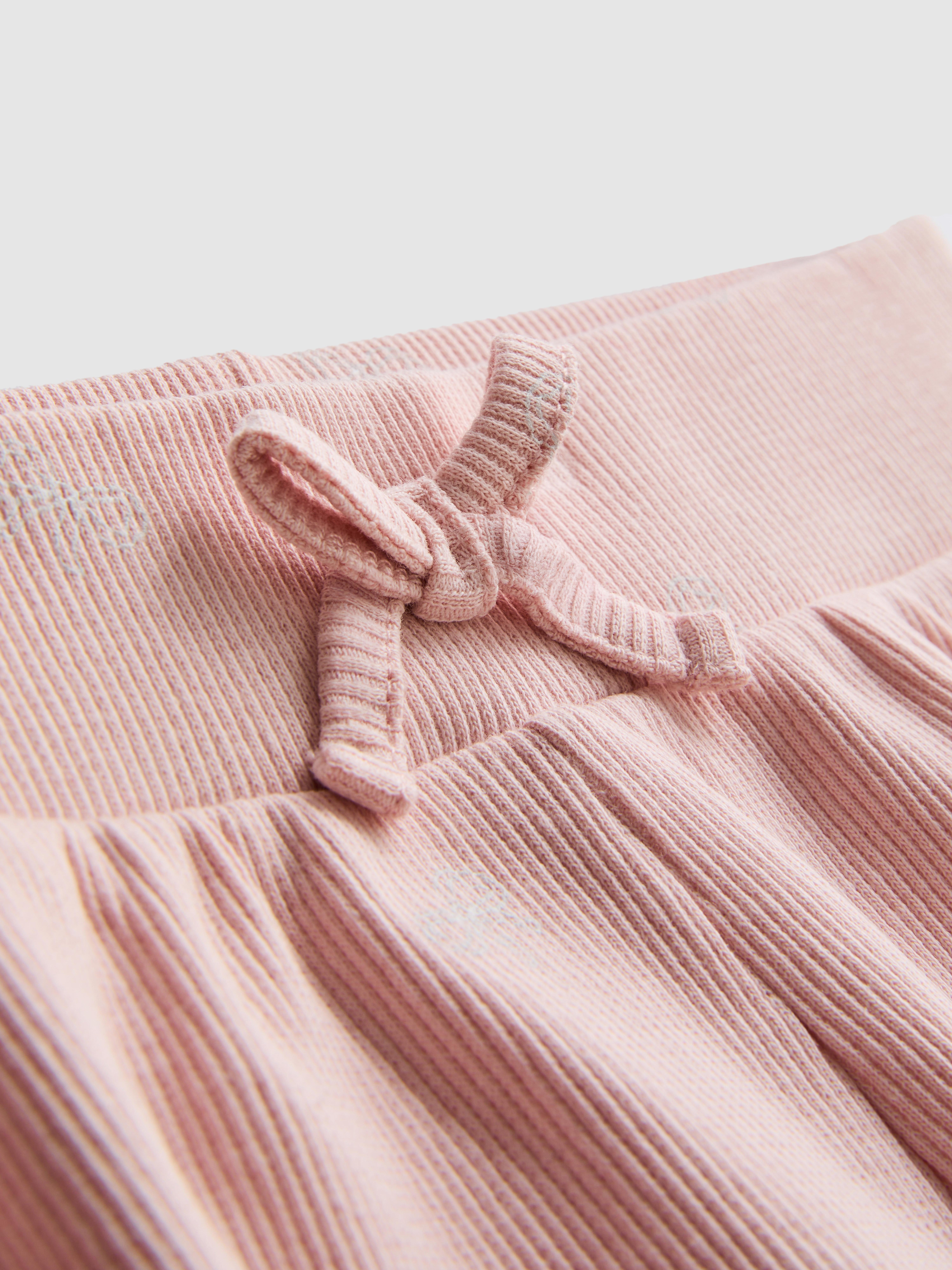 1.5-8yrs | Ribbed Lettuce Trim Shorts
