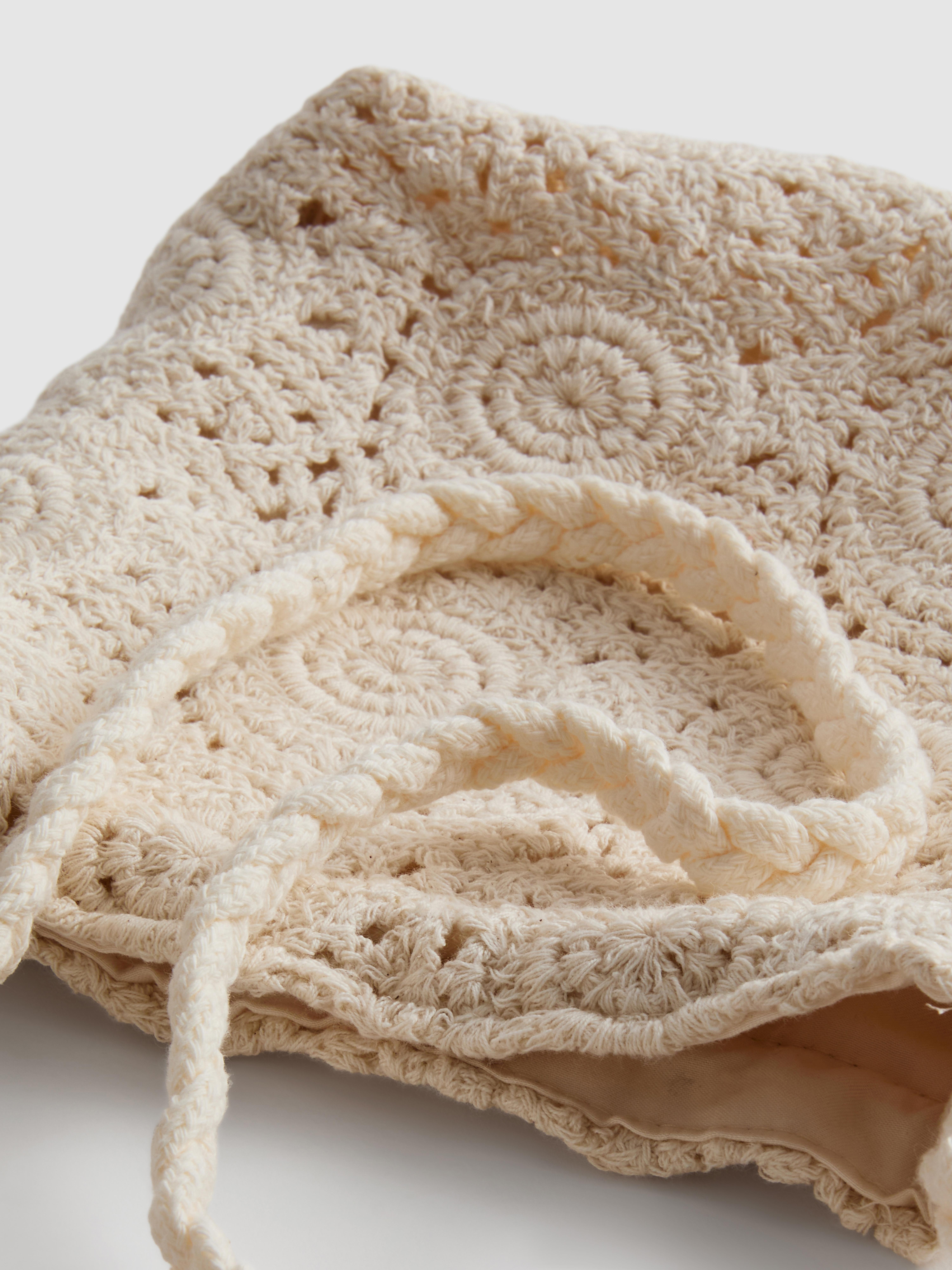 Gehaakte schoudertas