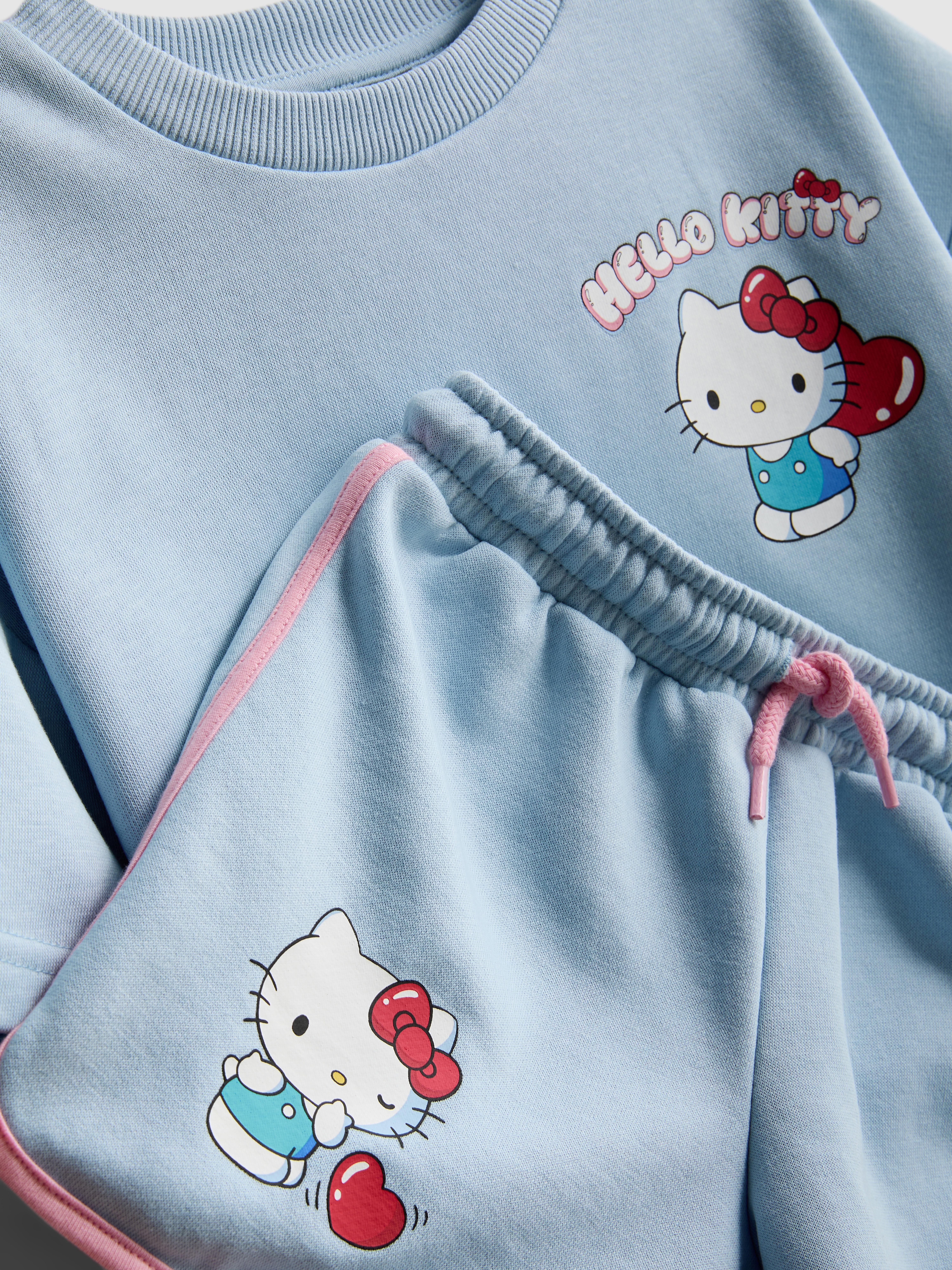 1,5–8 lat | Pudełkowy T-shirt i szorty, Hello Kitty