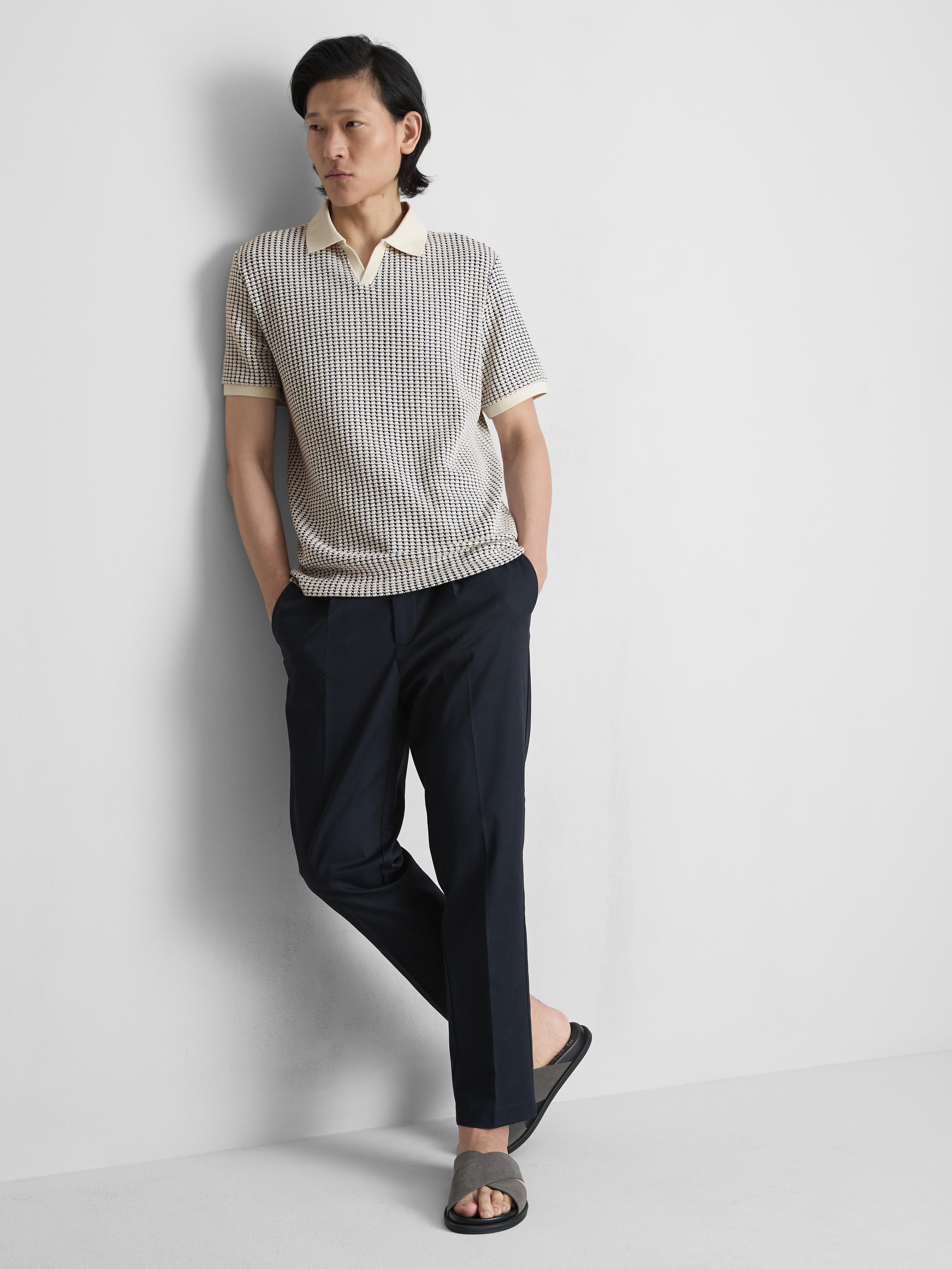 Jacquard poloshirt The Edit