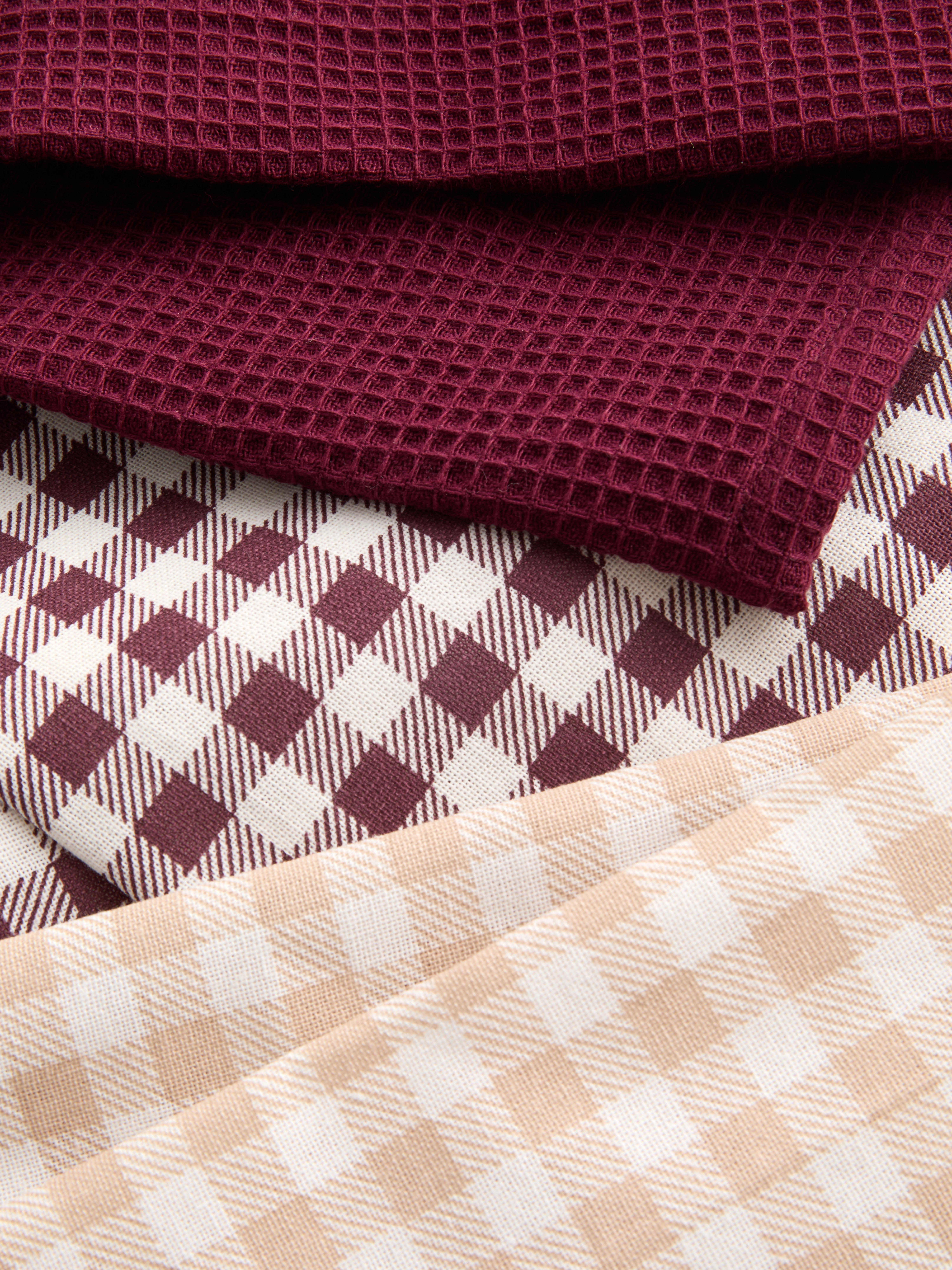 Decoratieve theedoek, set van 3