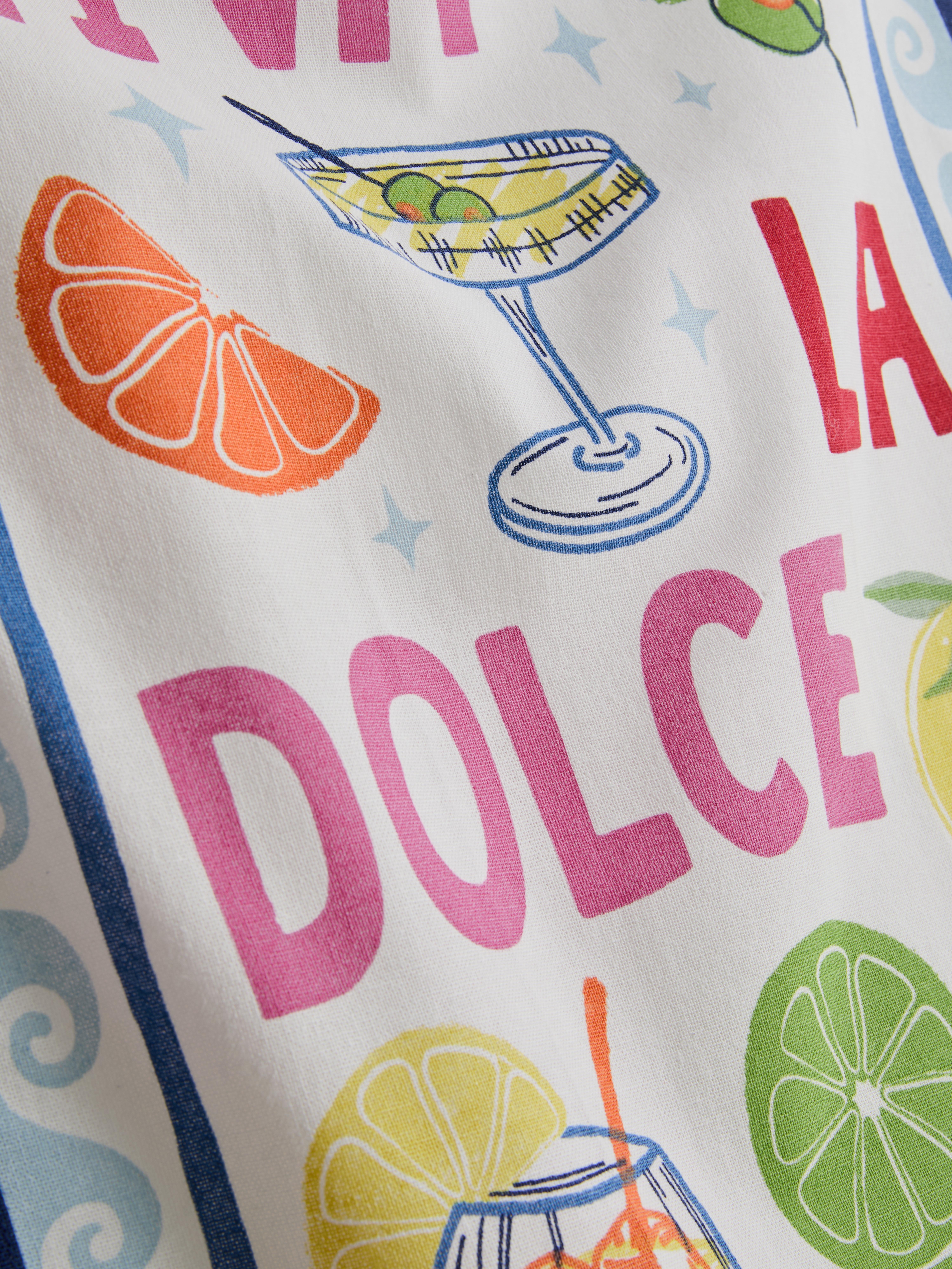 2pk Printed Tea Towel