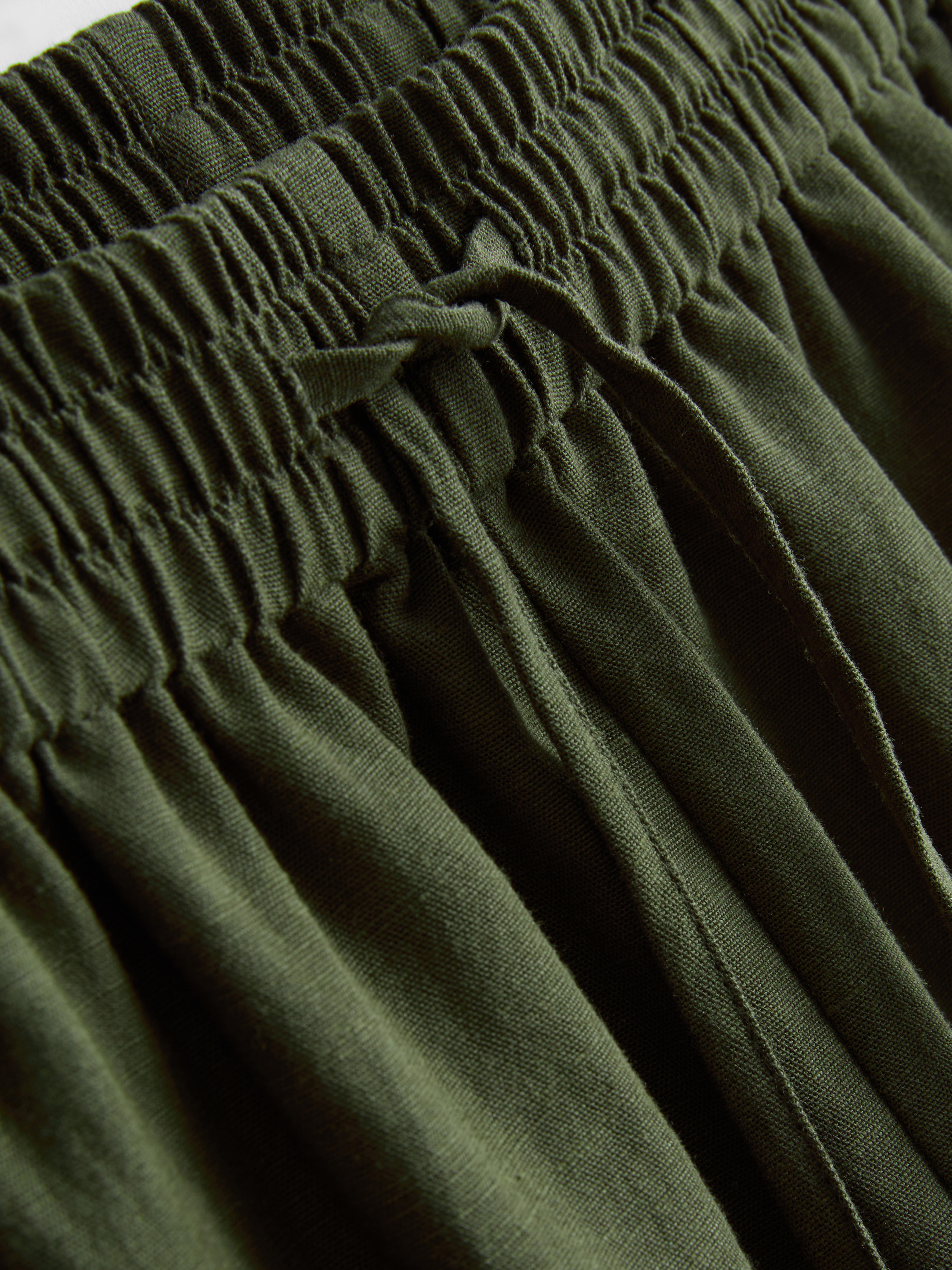 Pantaloncini in misto cotone girovita elasticizzato